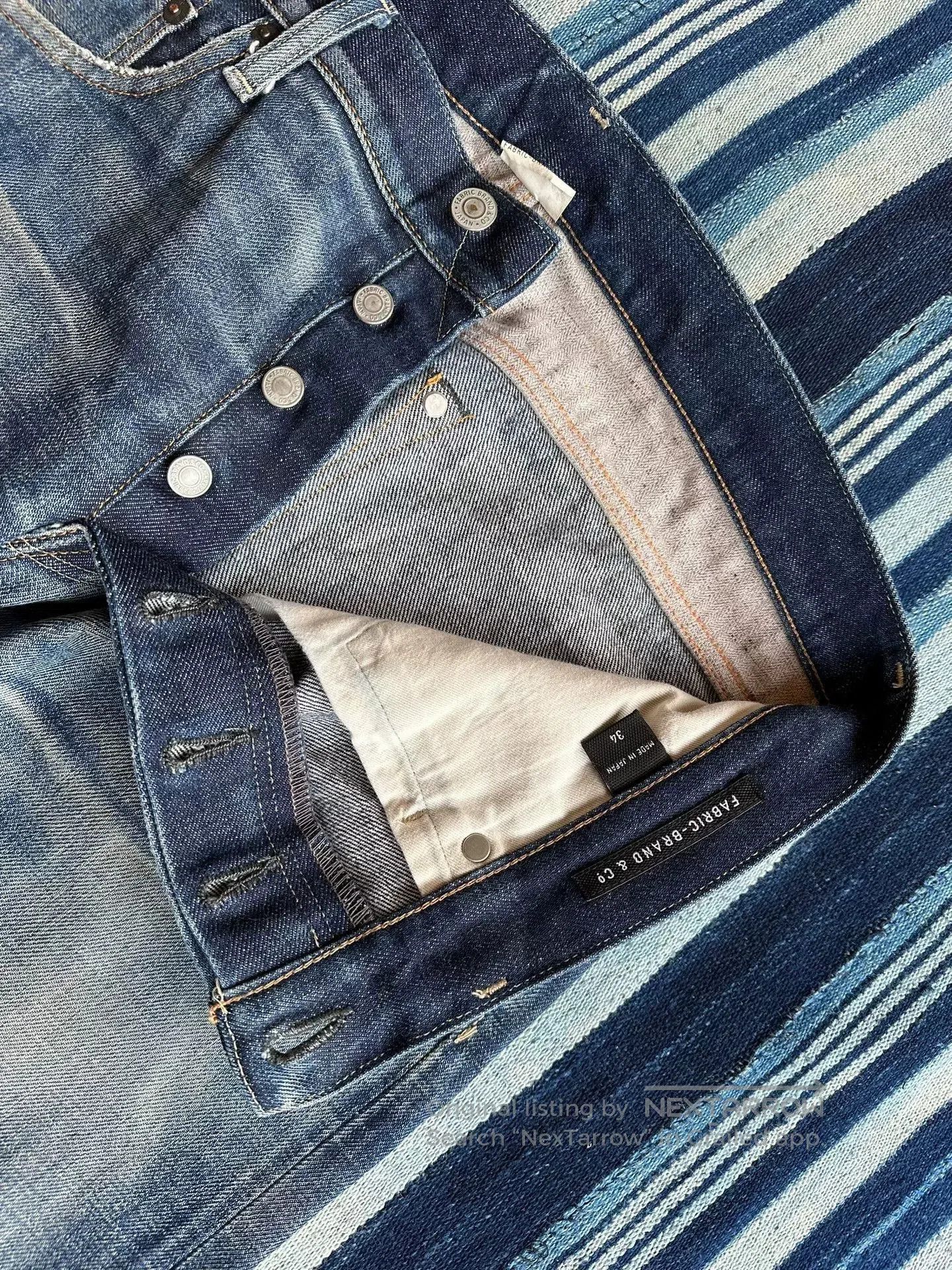 Fabric Brand & Co. selvage denim pants by brand&co. Size US 34 / EU 50 - 6 Thumbnail