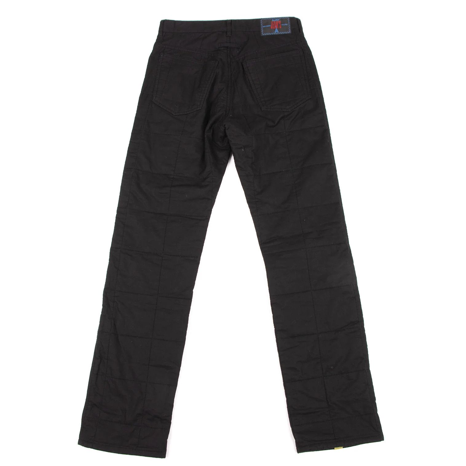 Jean Paul Gaultier Checker Stitch Pad Pants Black Size 46 Size US 30 / EU 46 - 10 Thumbnail