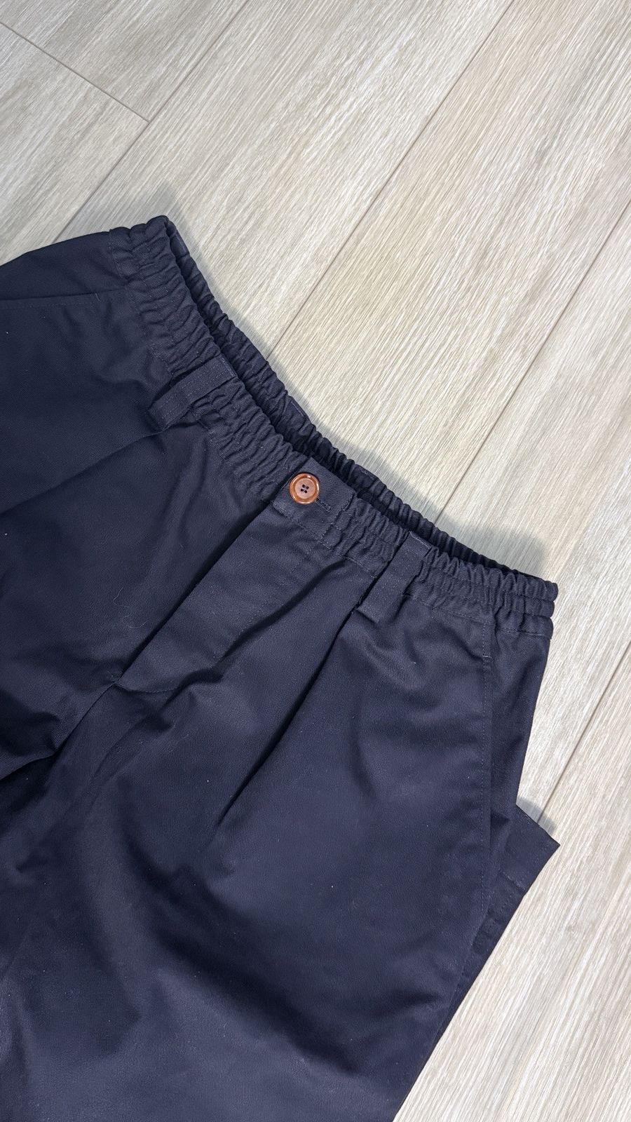 Marni Marni Workwear Cotton Gabardine Crop Pants 30US 46EU navy Size US 30 / EU 46 - 6 Thumbnail