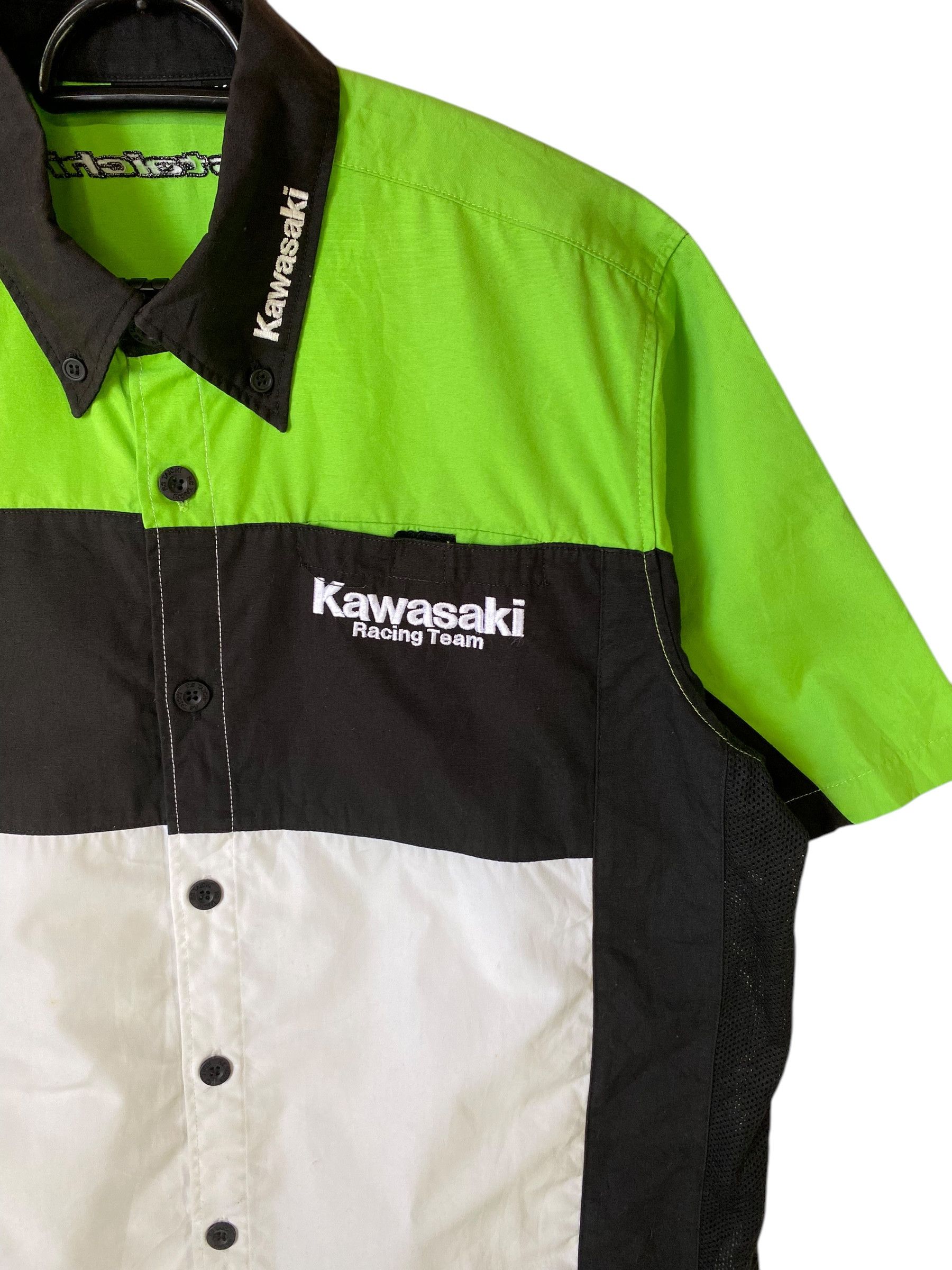 Other Vintage Kawasaki Rs Taichi racing team button down shirt Size US M / EU 48-50 / 2 - 3 Thumbnail