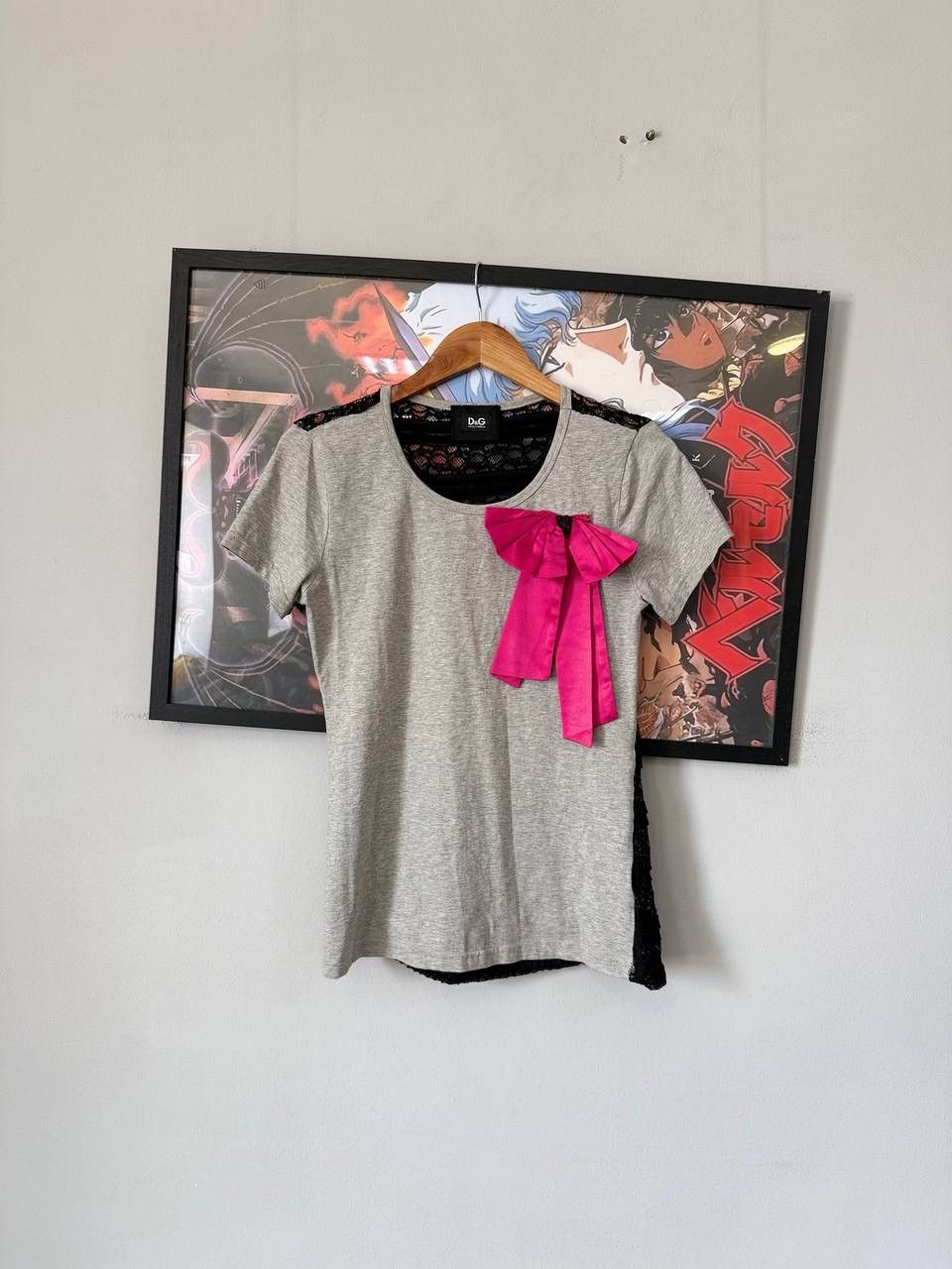 Dolce & Gabbana Vintage Dolce & Gabbana D&G Y2K 2000s T Shirt Logo Baby Tee Size S / US 4 / IT 40 - 1 Thumbnail
