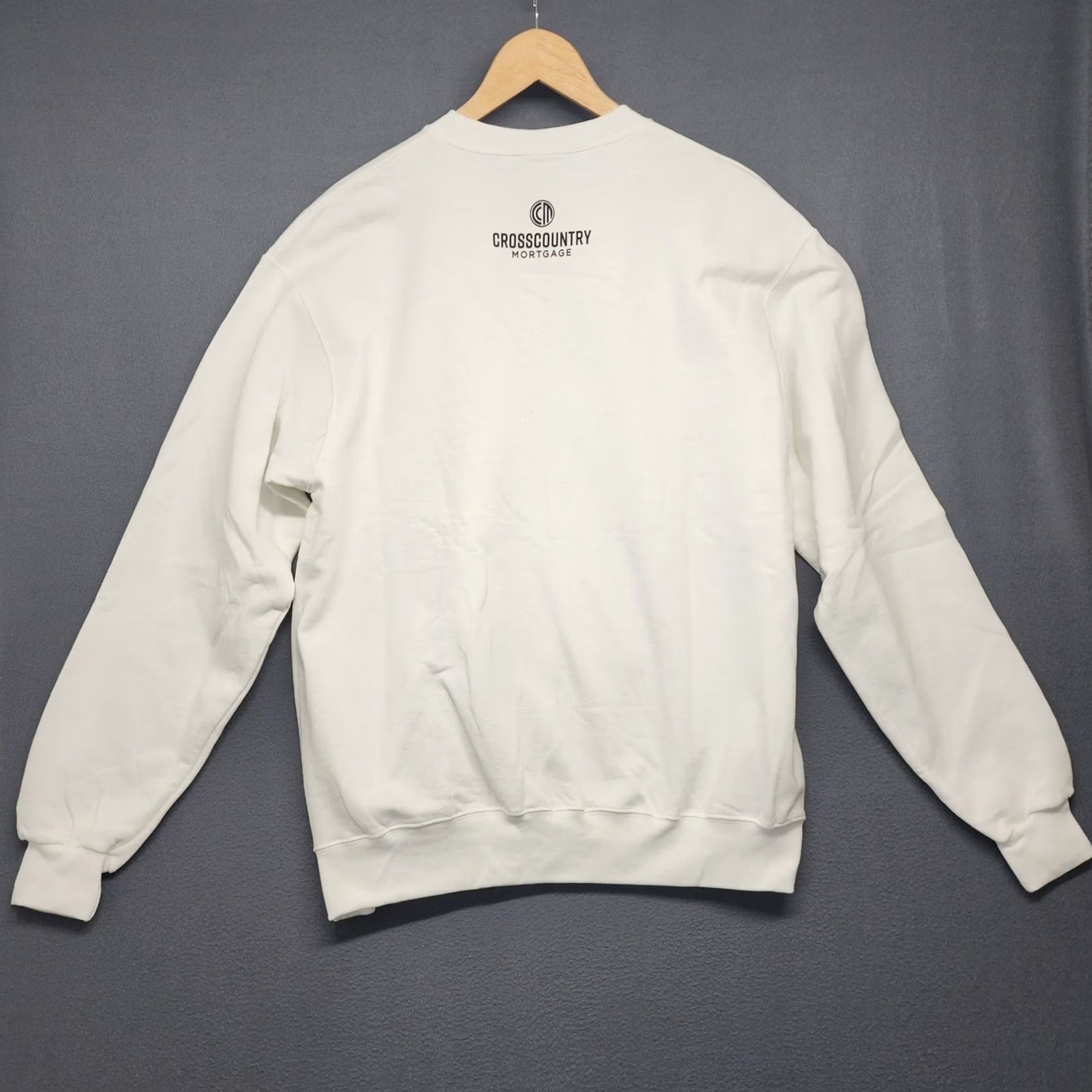 Champion Barstool Sports Champion Eco Sweatshirt Mens Large White Crew Neck Long Sleeve Pullover Sweatshirt Regular Machine Washable Men Fall Winter Size US L / EU 52-54 / 3 - 2 Thumbnail