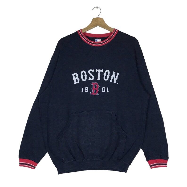 MLB × Vintage Vintage Major League Baseball Boston Spell Sweatshirt L Size US L / EU 52-54 / 3 - 1 Thumbnail