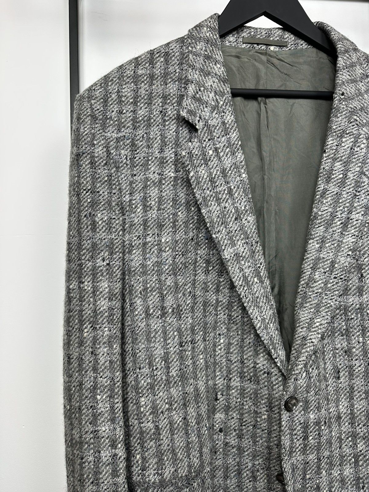Hugo Boss Hugo Boss Wool Blazer 80's Vintage Made in West Germany Mens Size 54R - 3 Thumbnail