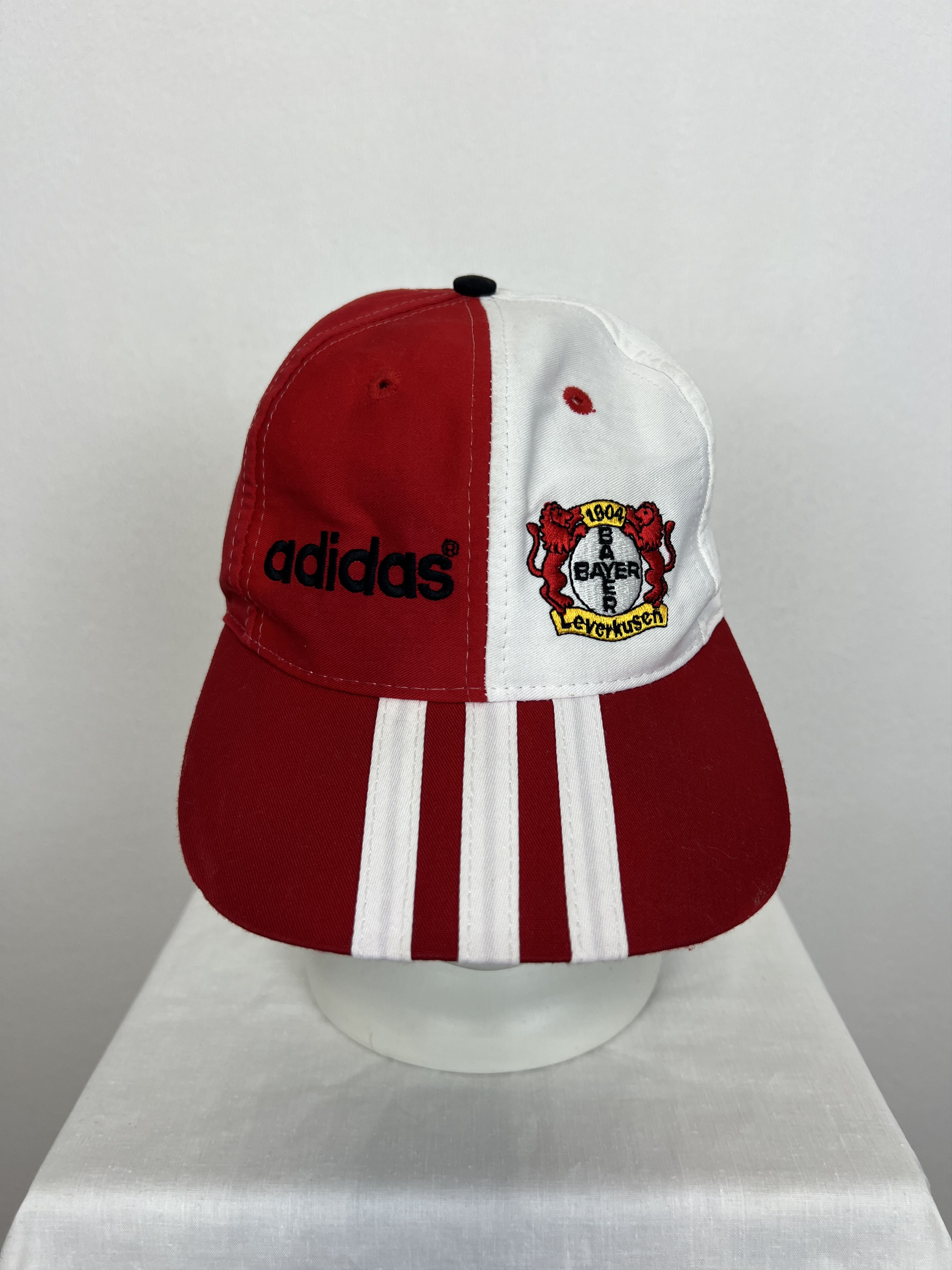 Adidas Vintage Bayer Leverkusen Football Cap Hat Snapback Adult Size ONE SIZE - 2 Thumbnail