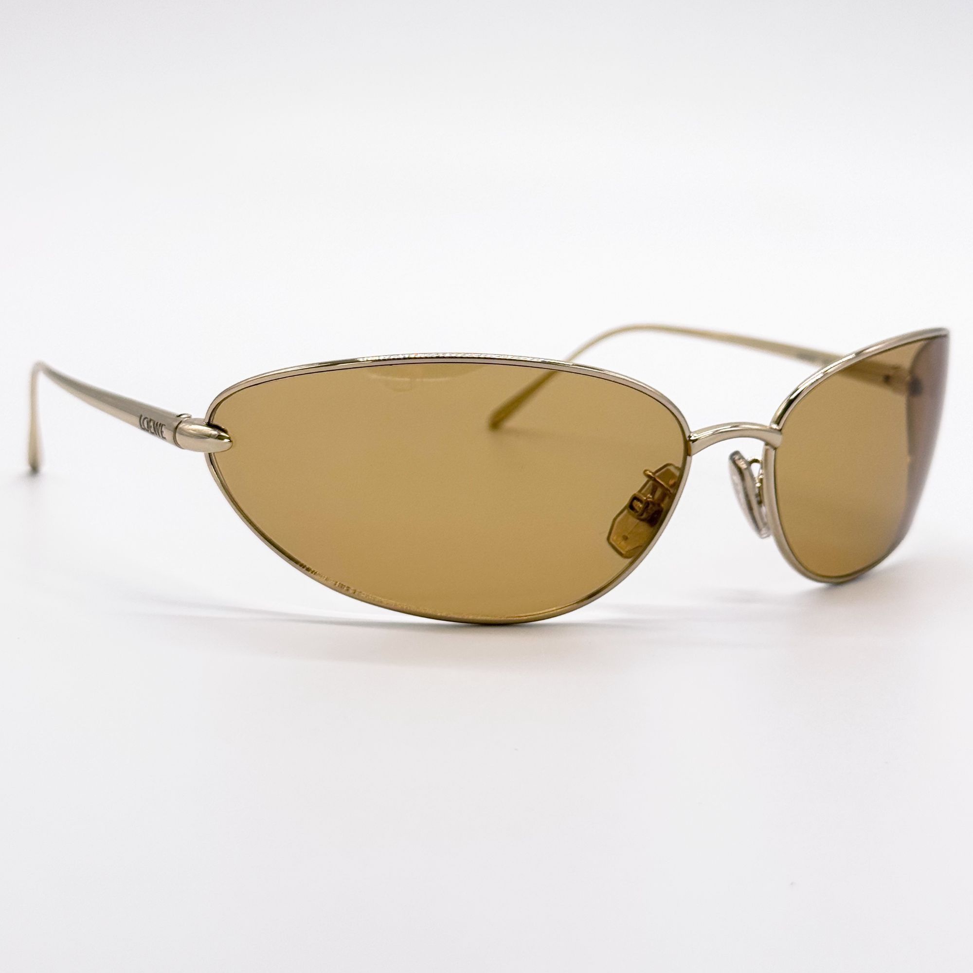 Loewe NEW LOEWE SUNGLASSES LW40164U 32E GOLD UNISEX EYEWEAR LOEWE Size ONE SIZE - 4 Thumbnail