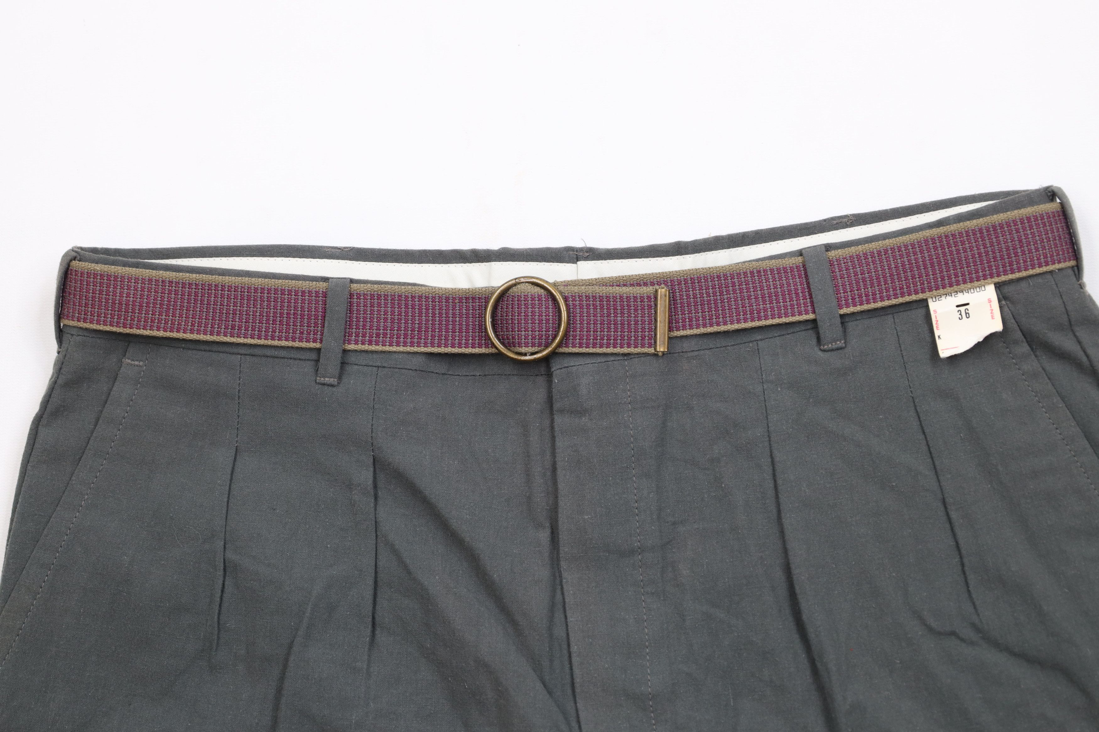 Vintage Deadstock Vintage 70s 80s Streetwear Above Knee Chino Shorts Size US 36 / EU 52 - 2 Thumbnail