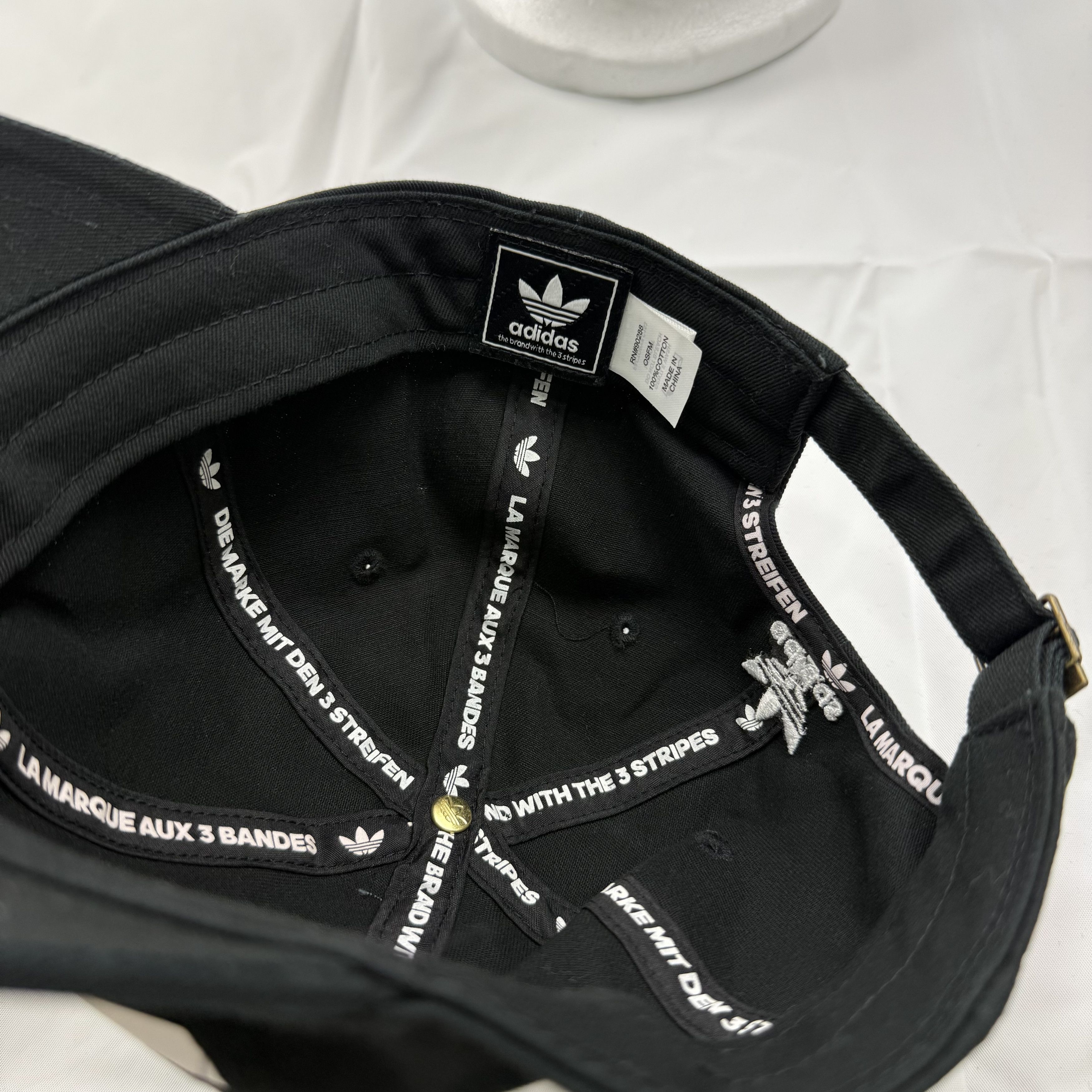 Adidas Adidas Originals Trefoil Strapback Hat Adjustable Size ONE SIZE - 12 Thumbnail