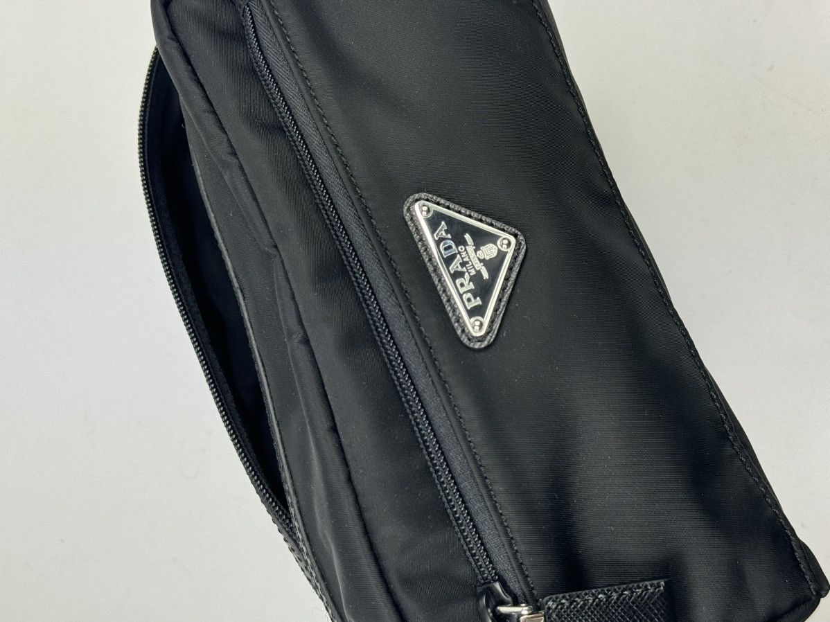Prada PRADA RE-NYLON MEDIUM SAFFIANO WASH BAG Size ONE SIZE - 8 Thumbnail