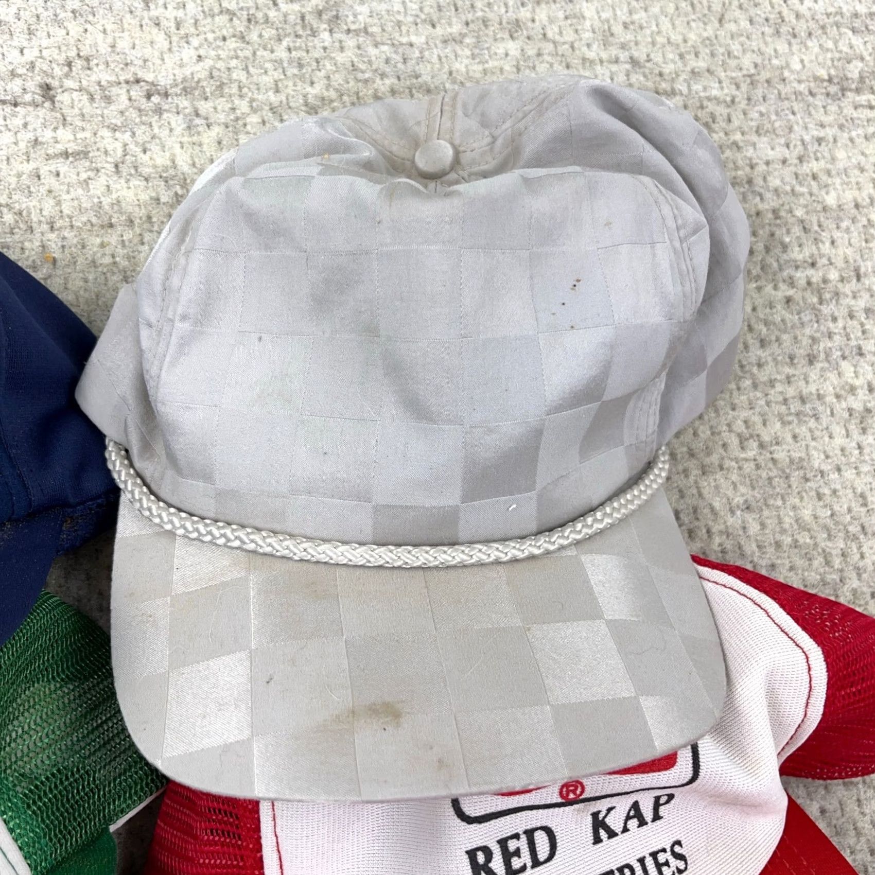 Roper VINTAGE Trucker Hat Lot Snapback Cap 80s 90s Y2K Patch USA Advertising Rope Mens Size ONE SIZE - 6 Thumbnail