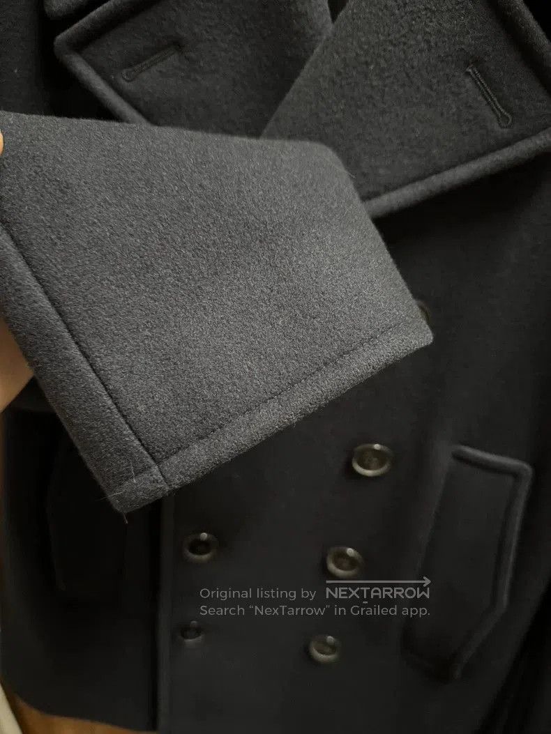 Hedi Slimane SLP 15AW Double-Breasted Short Coat. Size US M / EU 48-50 / 2 - 8 Thumbnail