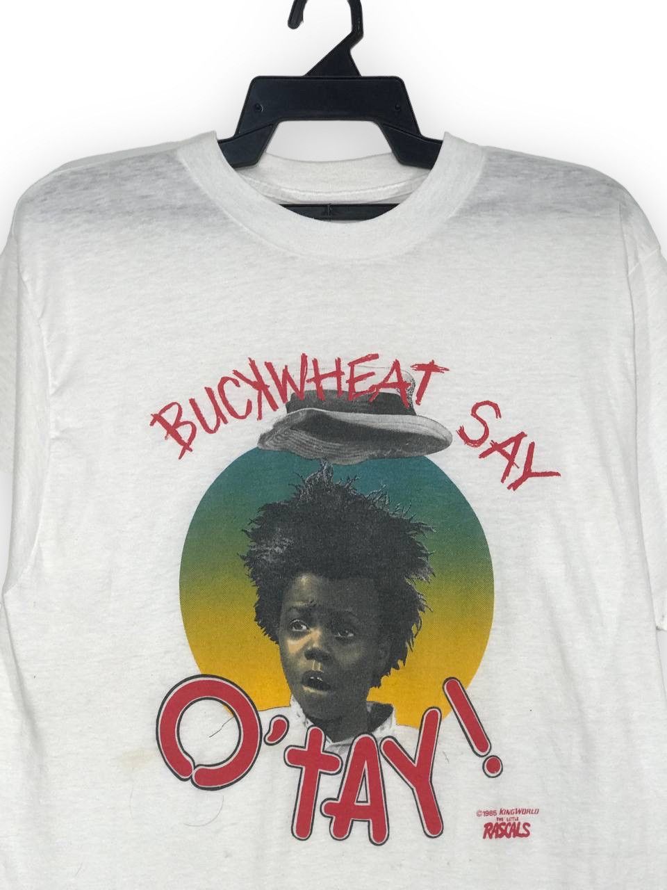 Vintage Vintage rare 1985 Buckwheat otay The Little Rascals Size US M / EU 48-50 / 2 - 2 Thumbnail