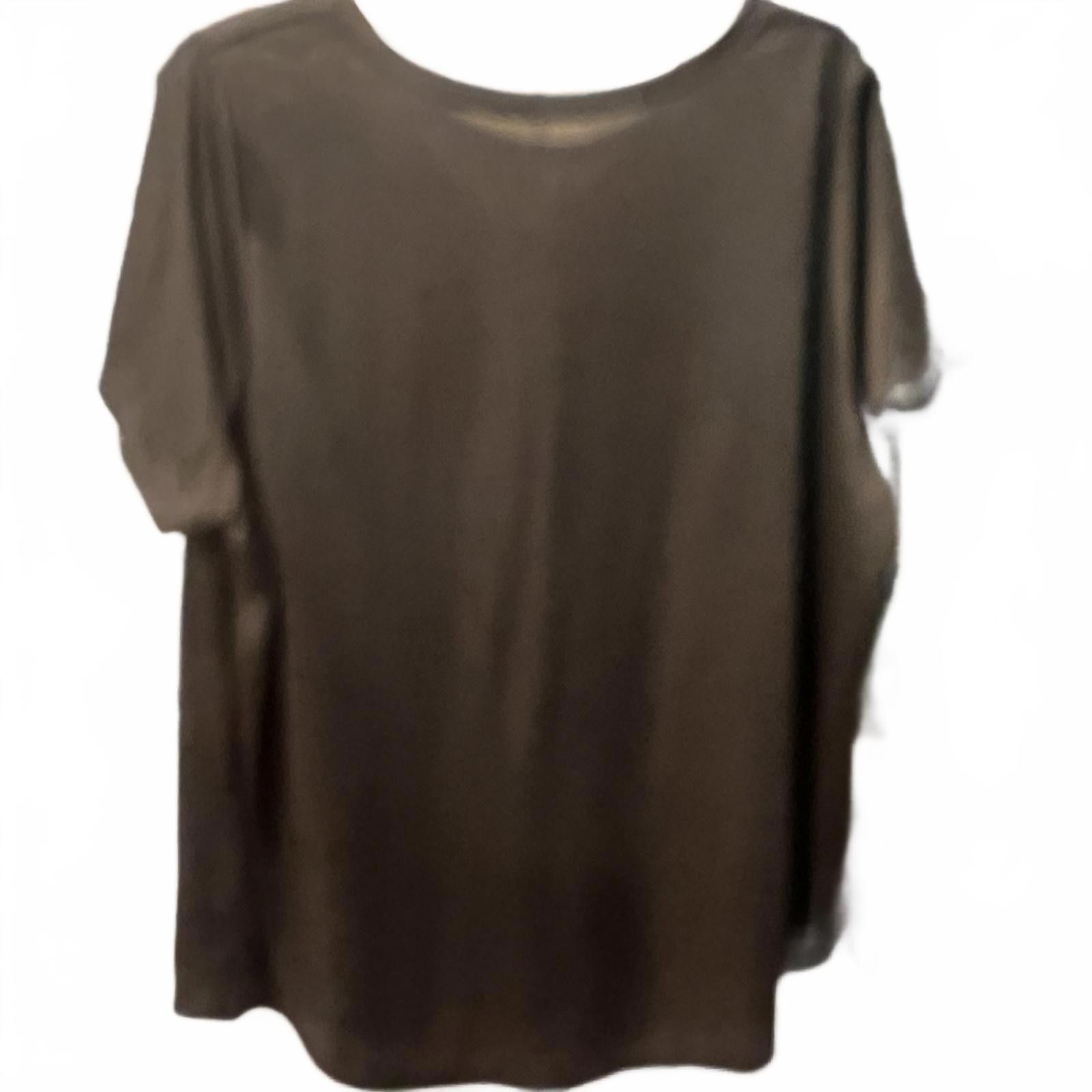 Nike Nike Dri-Fit Black Short Sleeve T-Shirt Size ONE SIZE - 2 Thumbnail