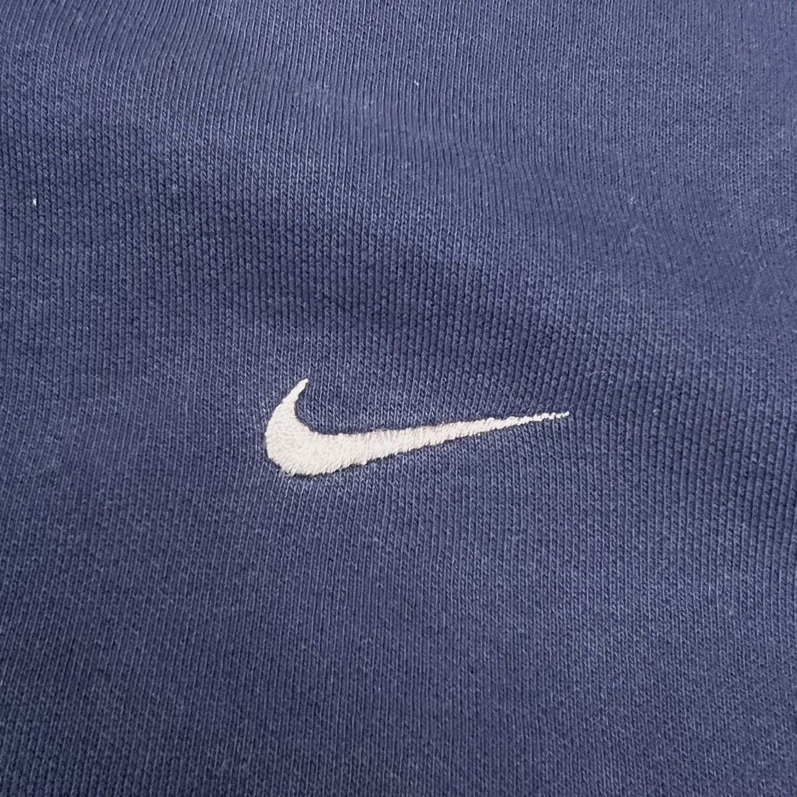 Nike × Vintage Nike Sportswear Sweatshirt Swoosh Distress Pullover Crewneck Size US L / EU 52-54 / 3 - 2 Thumbnail