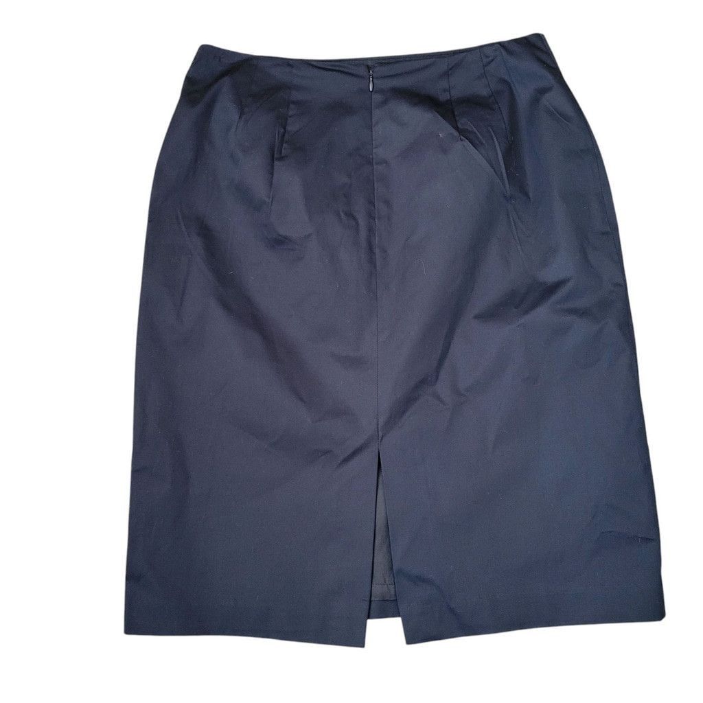 Ellen Tracy Ellen Tracy Linda Allard Pencil Skirt Black Size 10 Women's. Size 32" / US 10 / IT 46 - 2 Thumbnail