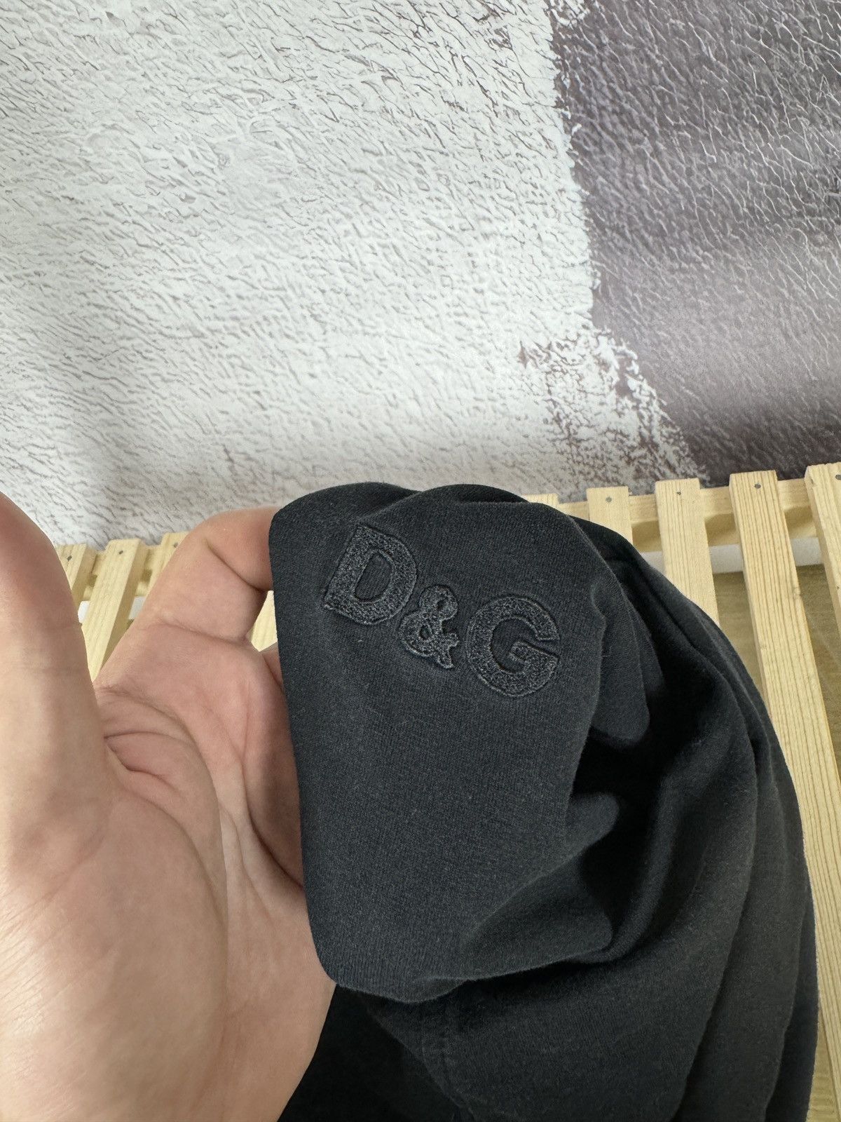 Dolce & Gabbana Dolce & Gabbana reversible black/navy hoodie embroidery logo Size US S / EU 44-46 / 1 - 8 Thumbnail