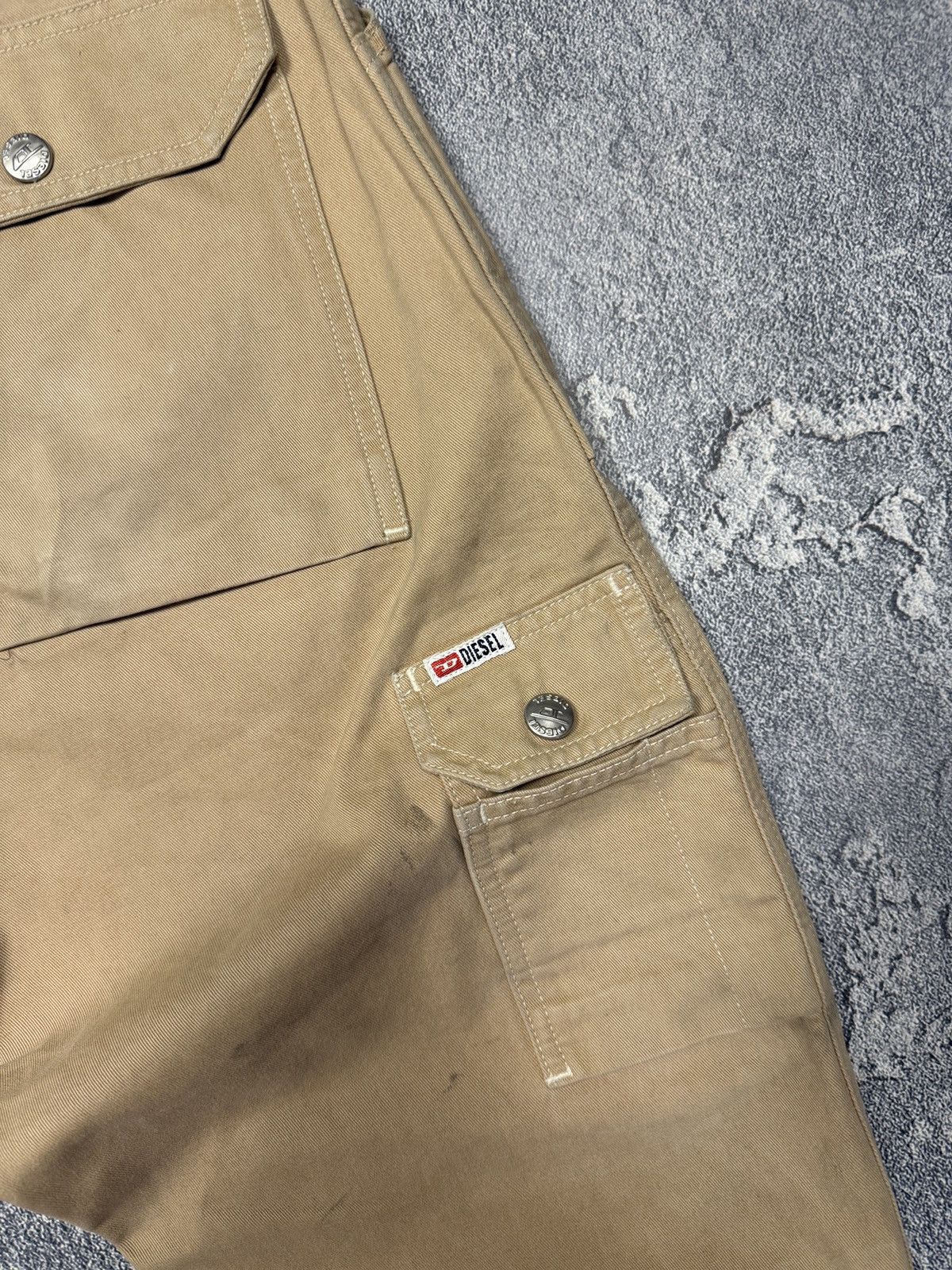 Diesel Diesel Workwear Cargo Multipocket Pants Y2K Rare USA Size US 34 / EU 50 - 12 Thumbnail
