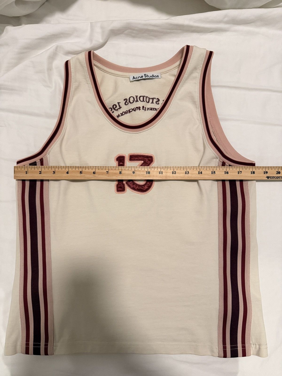Acne Studios Acne Studios Numbered Tank Top Size US M / EU 48-50 / 2 - 5 Thumbnail