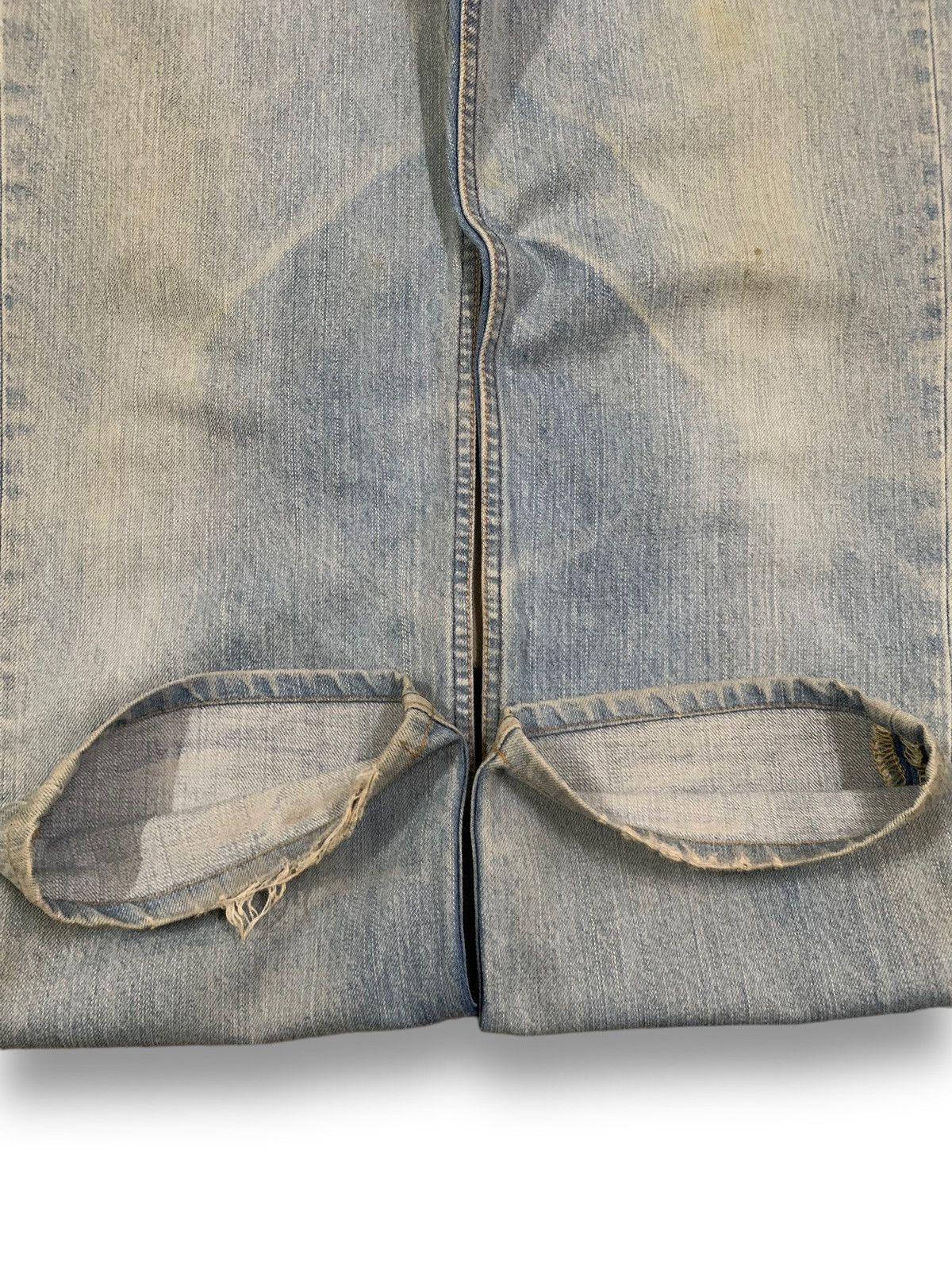 Levi's Vintage 90s Levis 702 Rusty Mud Wash Loose Jeans Size 33x28 Size US 33 - 11 Thumbnail
