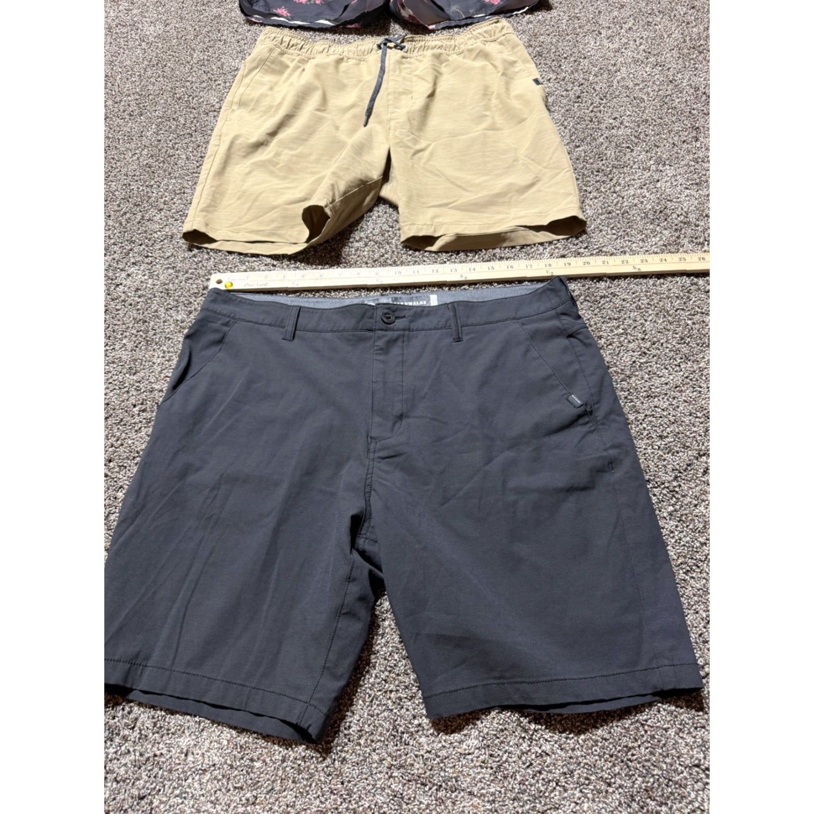 Rip Curl RIP CURL Shorts Mens 36 Blue Boardwalk Mirage Chino Breathable Quick Dry Pockets Logo 90s Beach Surfing Casual Size US 36 / EU 52 - 5 Thumbnail