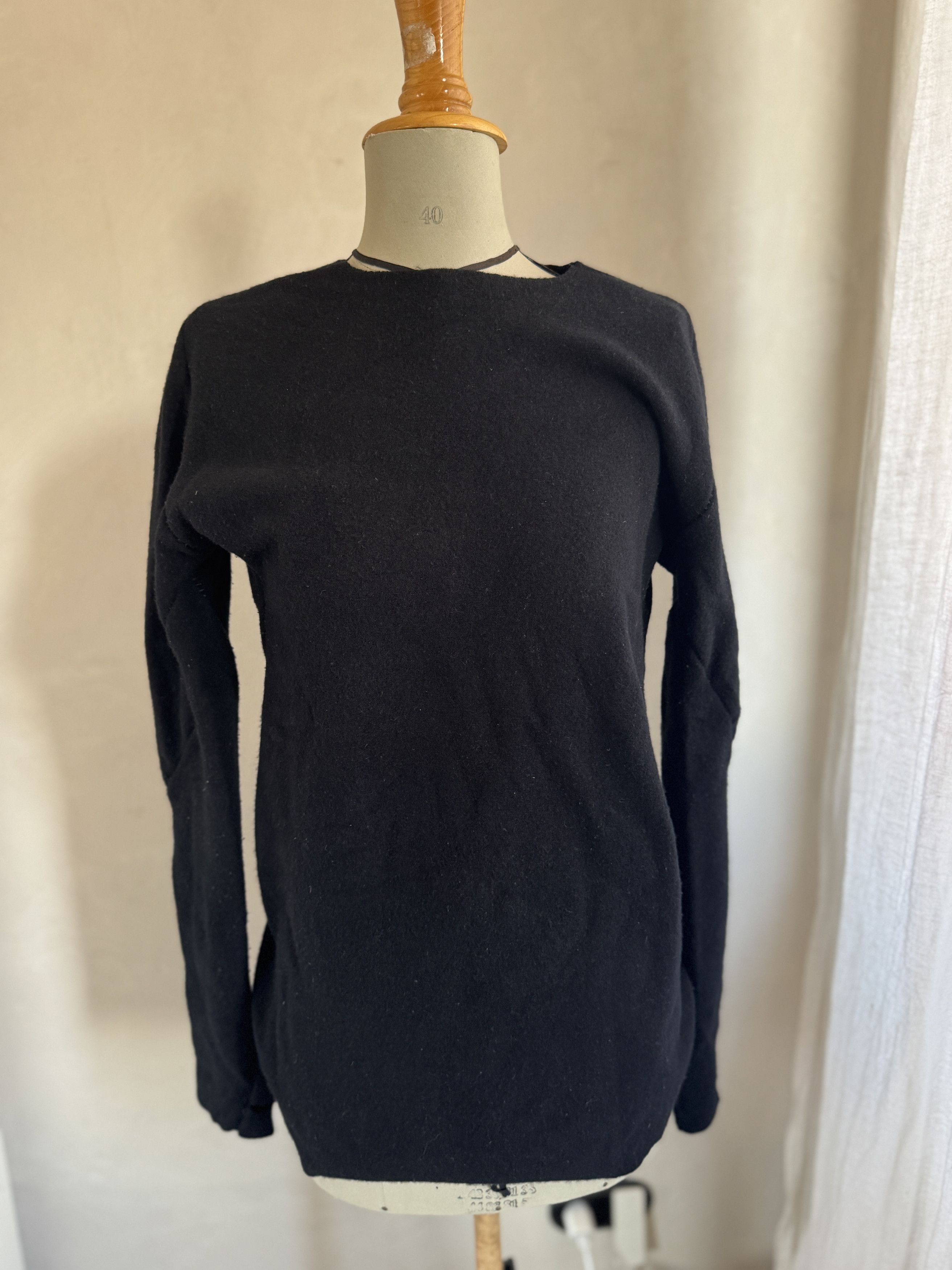 Leon Emanuel Blanck Leon Emanuel Blanck Distortion Wool Fleece Size S / US 4 / IT 40 - 1 Thumbnail