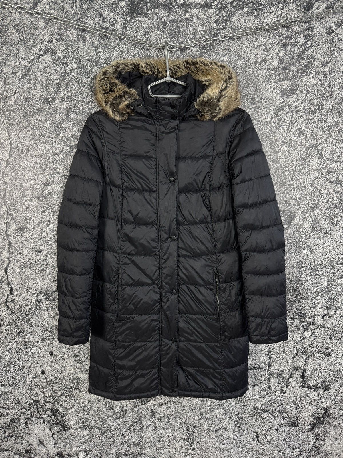 Barbour Women’s Barbour Winter Tartan Jacket Quilted Down Parka UK 8 Size S / US 4 / IT 40 - 1 Thumbnail