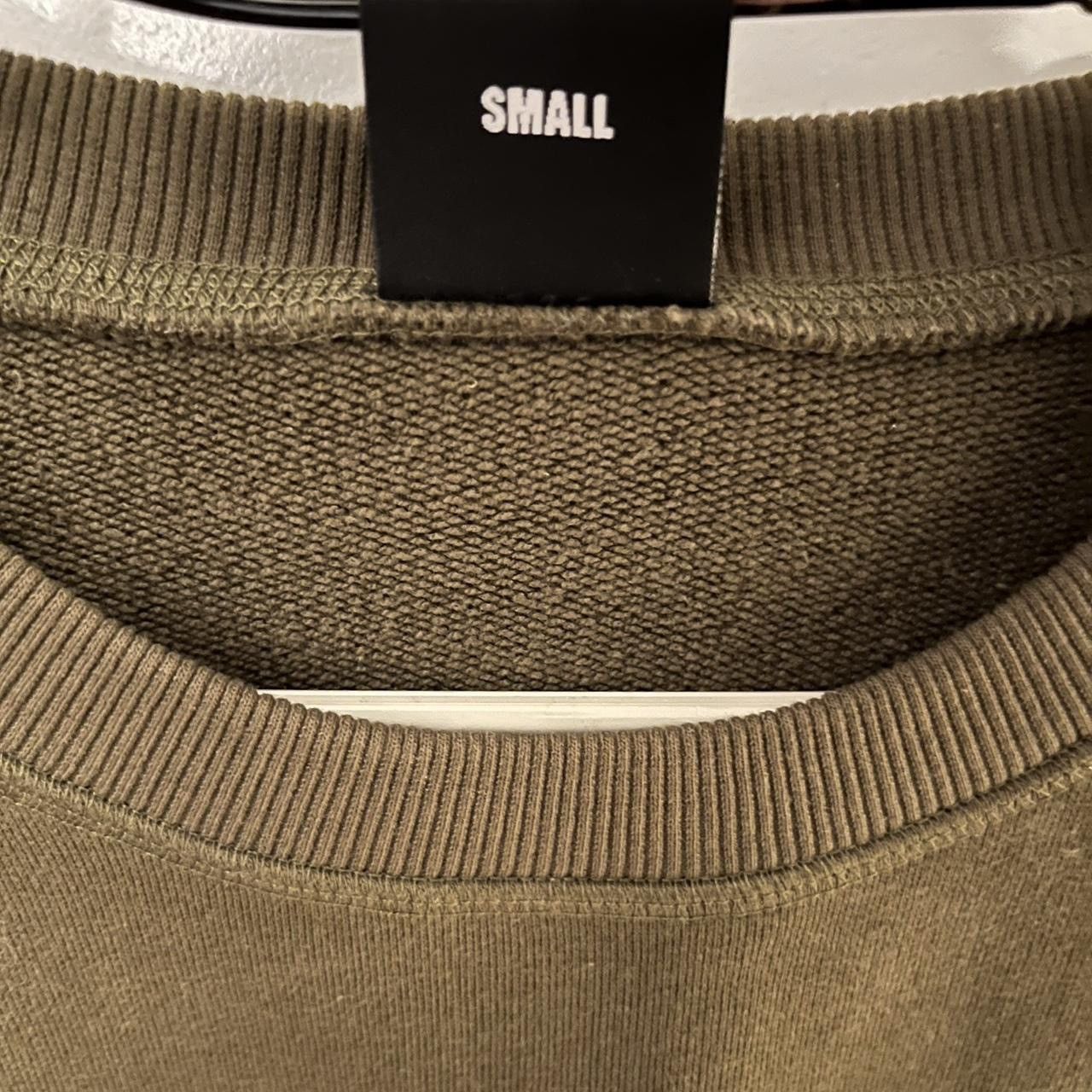 Revenge Revenge Embossed French Terry Crewneck (Army) Size US S / EU 44-46 / 1 - 4 Thumbnail