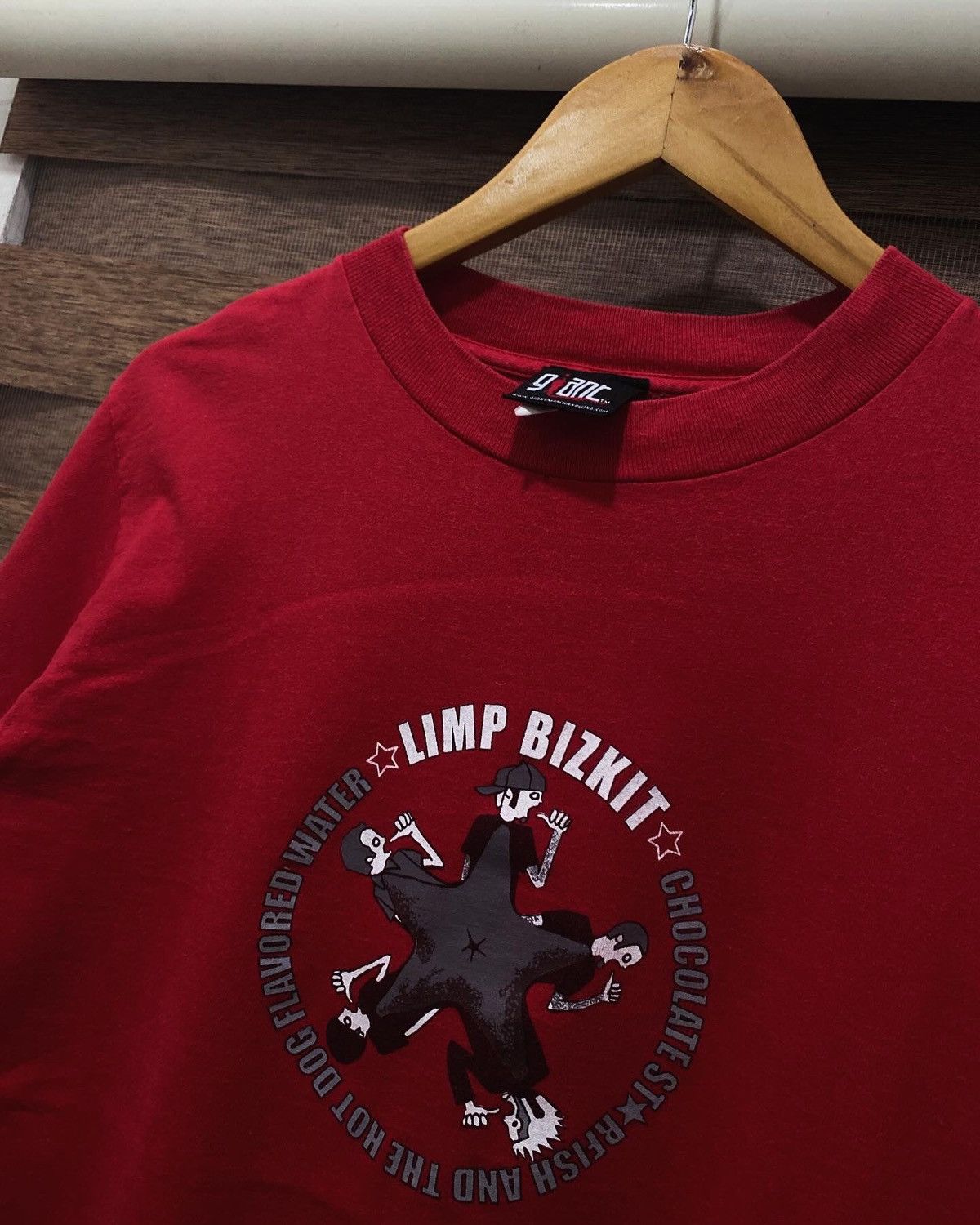 Band Tees × Vintage 90s Limp Bizkit Chocolate Starfish The Hotdog Flavored Water Size US M / EU 48-50 / 2 - 2 Thumbnail