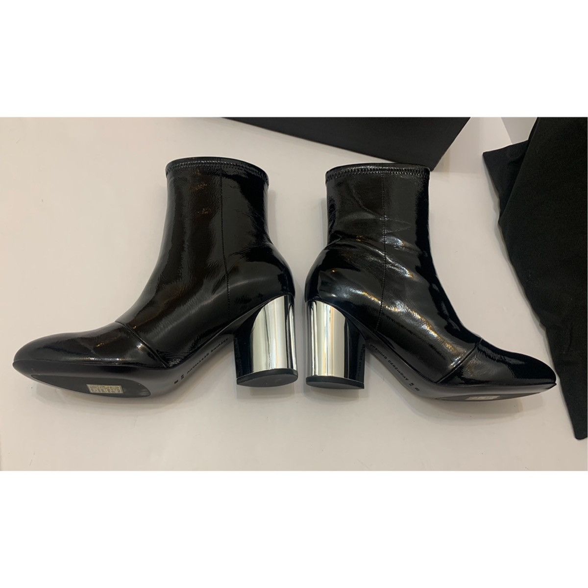 Opening Ceremony OPENING CEREMONY DYLAN PATENT LEATHER BOOTS Size US 8 / IT 38 - 2 Thumbnail