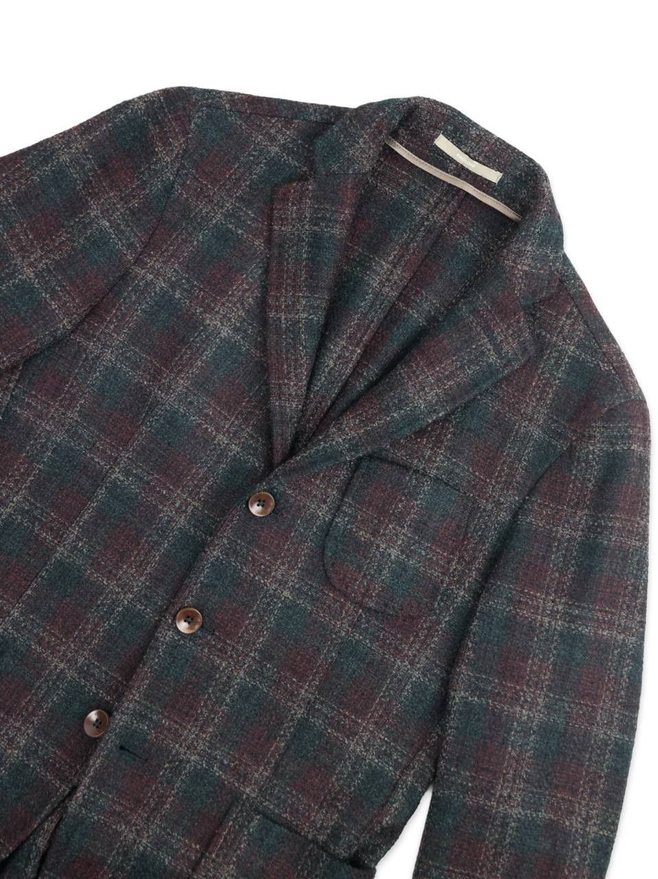 Paoloni PAOLONI Plaid woolen jacket Size 48R - 7 Thumbnail