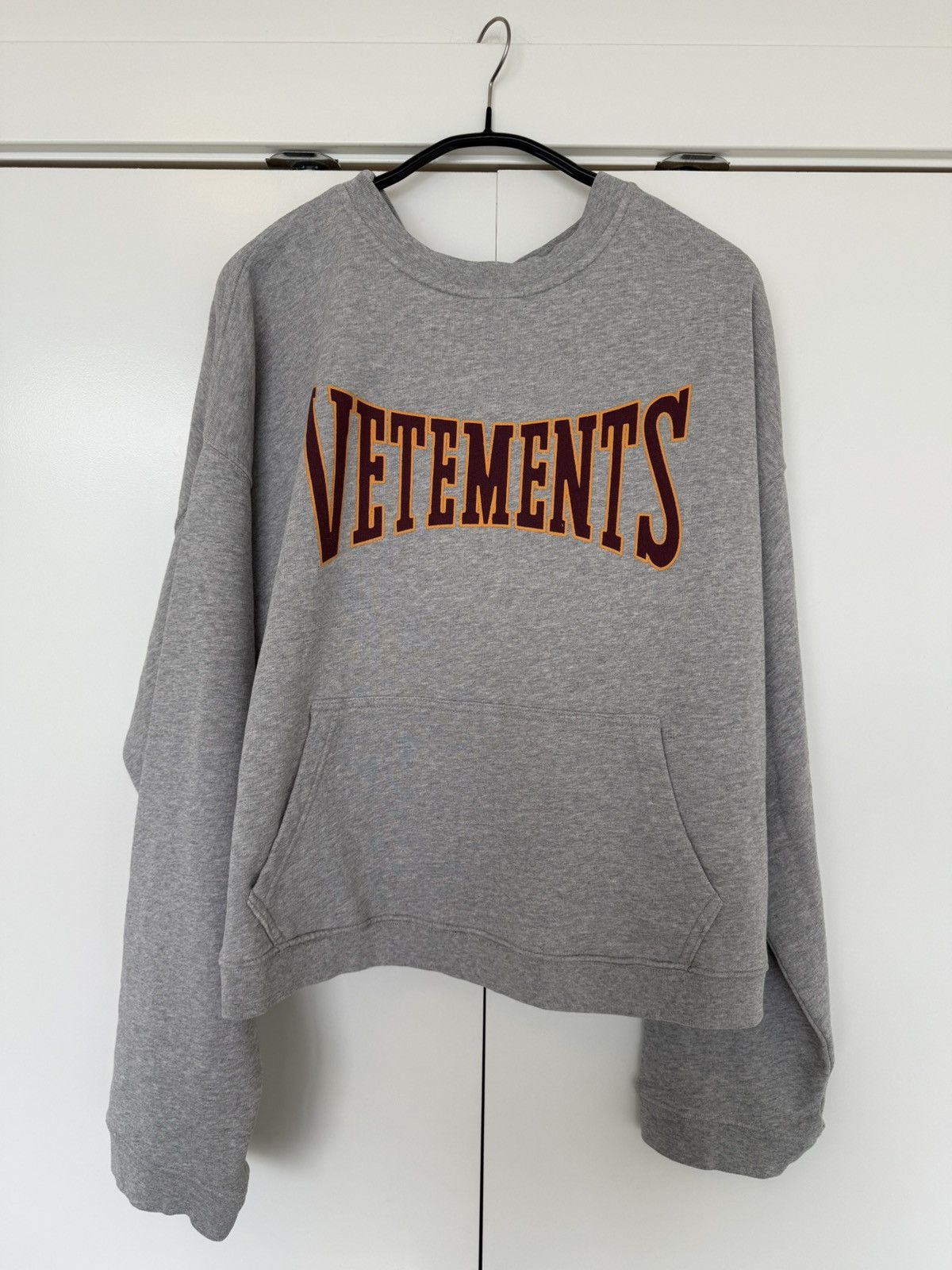 Vetements SS16 Gray Reversible Hoodie Size US M / EU 48-50 / 2 - 3 Thumbnail