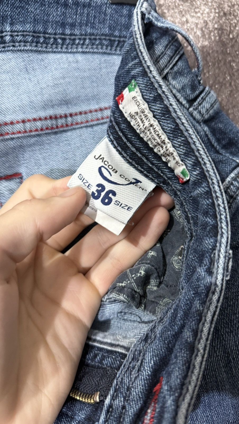 Jacob Cohen × Japanese Brand Jacob Cohën Denim pants Size US 36 / EU 52 - 7 Thumbnail
