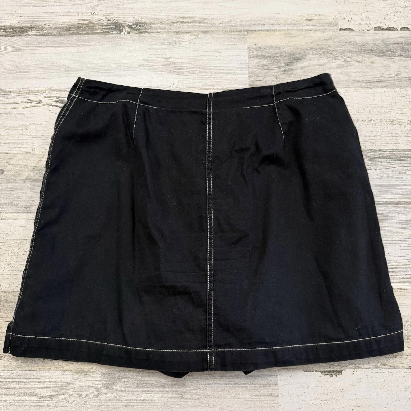 The Unbranded Brand I.E grunge cotton skorts button up size 10 Size 32" / US 10 / IT 46 - 3 Thumbnail