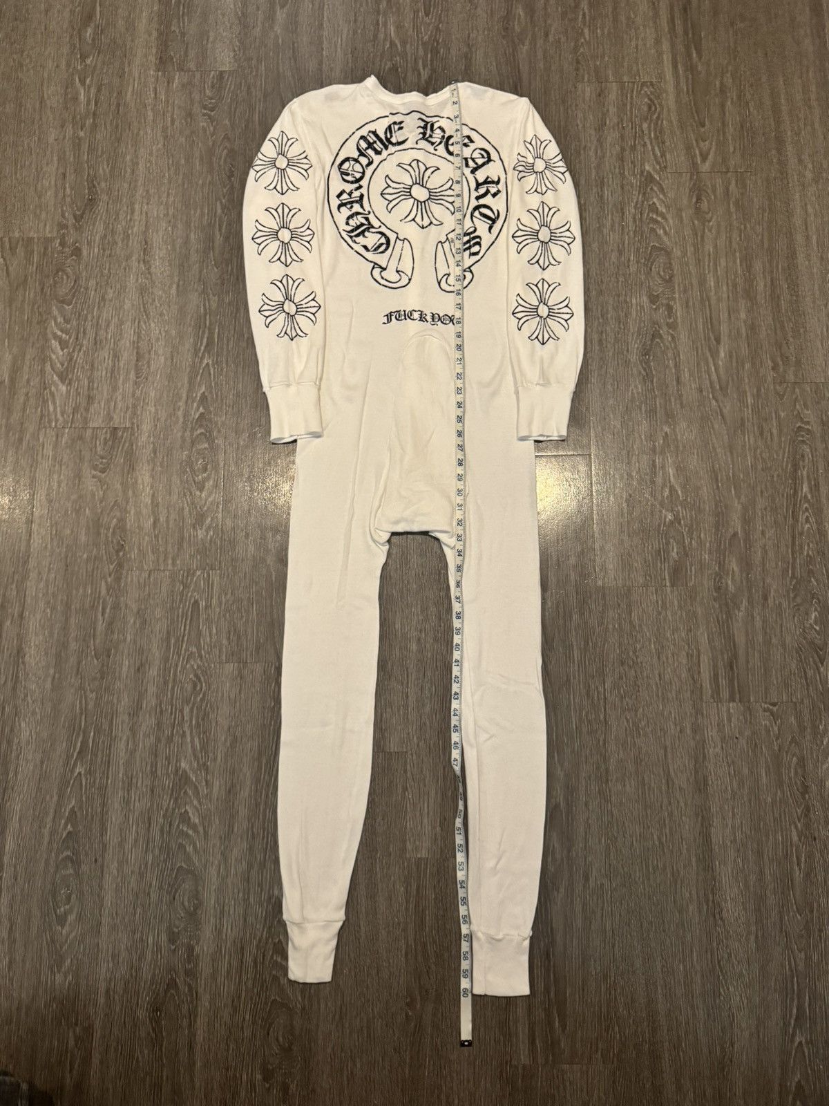 Chrome Hearts Adult Onesie One Piece Pajama Suit One Size