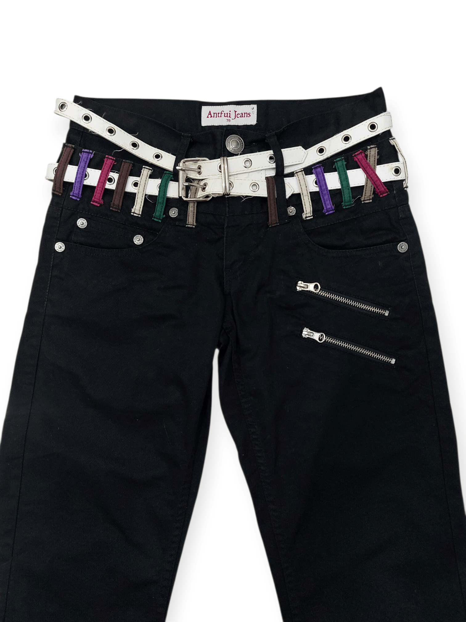 Japanese Brand Antfui Jeans Double Waist Seditionaries Denim Size US 30 / EU 46 - 5 Thumbnail