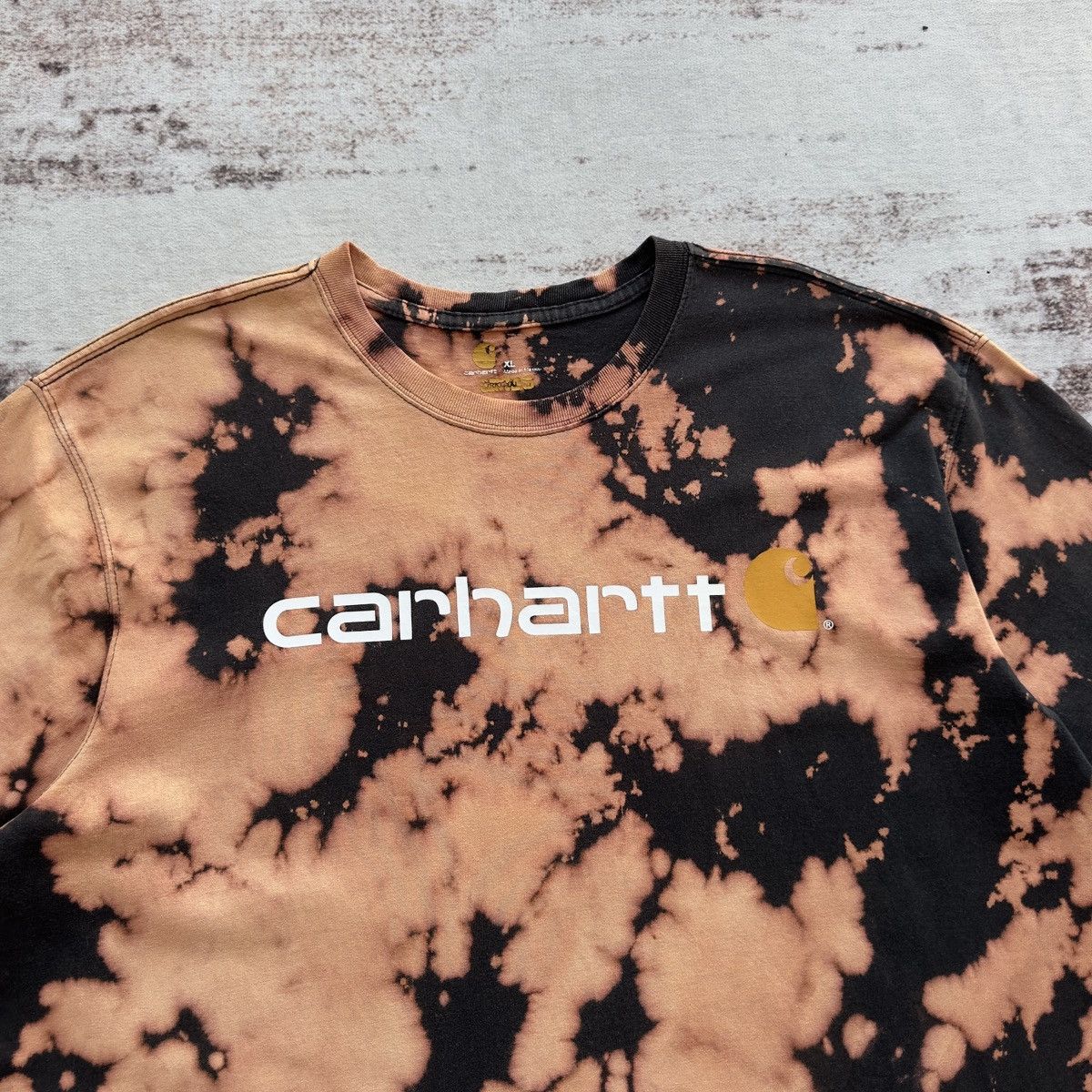 Carhartt CARHARTT WORK IN PROGRESS ACID WASH TSHIRT Size US XL / EU 56 / 4 - 3 Thumbnail