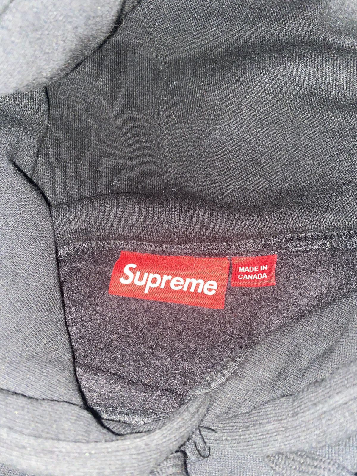 Supreme Supreme #Hooded Sweatshirt 'Black' Size US S / EU 44-46 / 1 - 5 Thumbnail