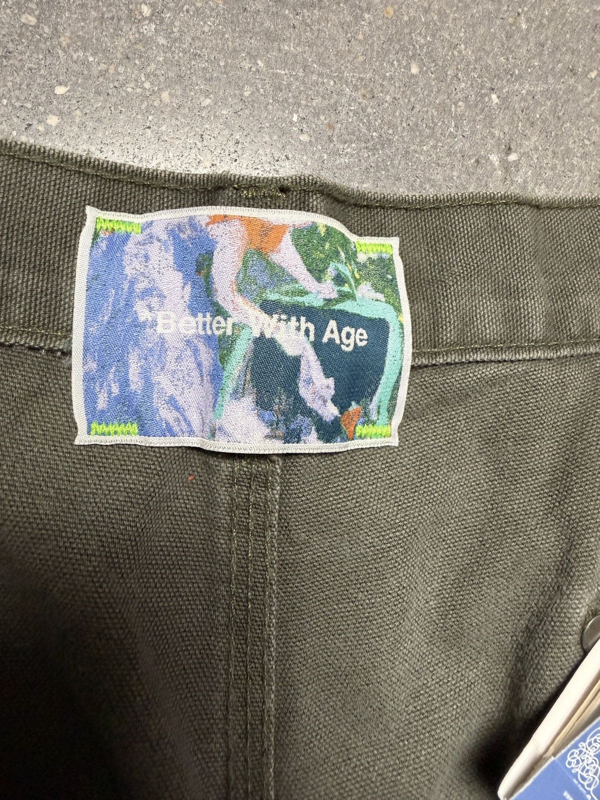 Better With Age Better With Age Knucklehead Double Knee Carhartt Moss Size US 36 / EU 52 - 4 Thumbnail