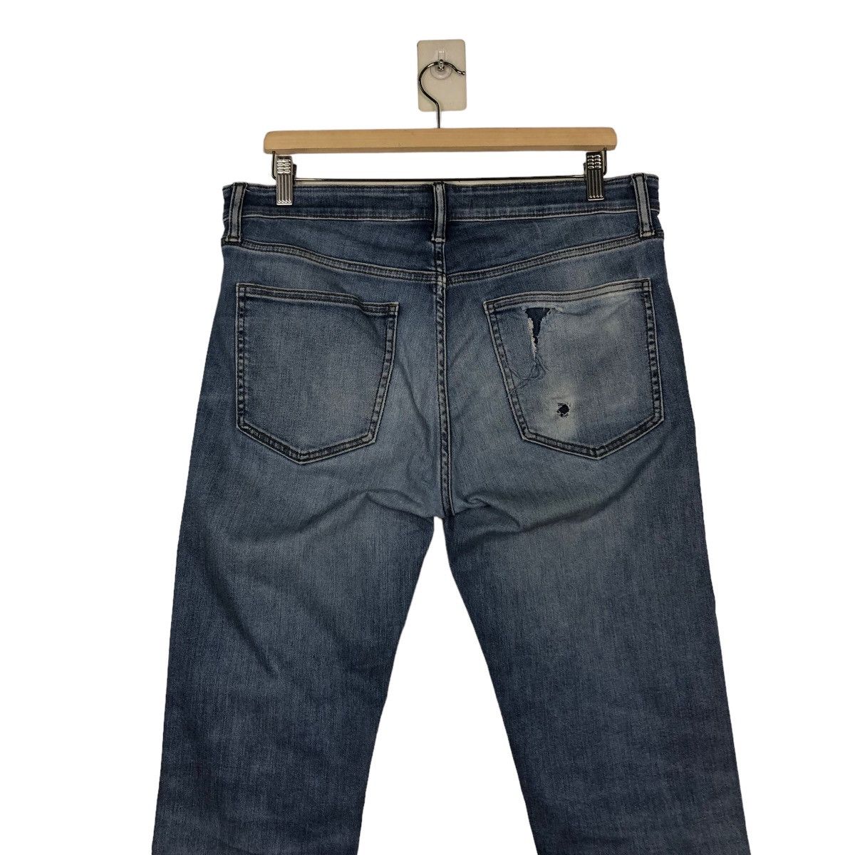 Japanese Brand 🔥VINTAGE DENIM JEANS FLARE UNIQLO JAPAN ISSEY MIYAKE Size US 34 / EU 50 - 10 Thumbnail