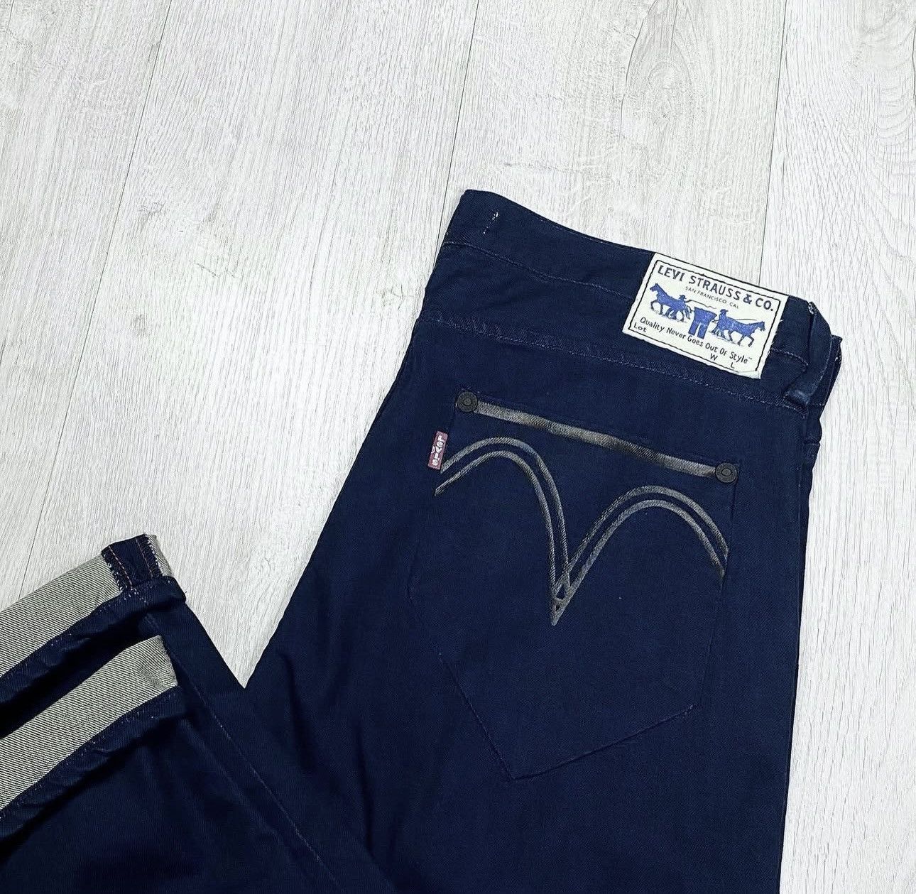 Levi's Levis 506 jeans mens size 34x32 Size US 34 / EU 50 - 1 Thumbnail