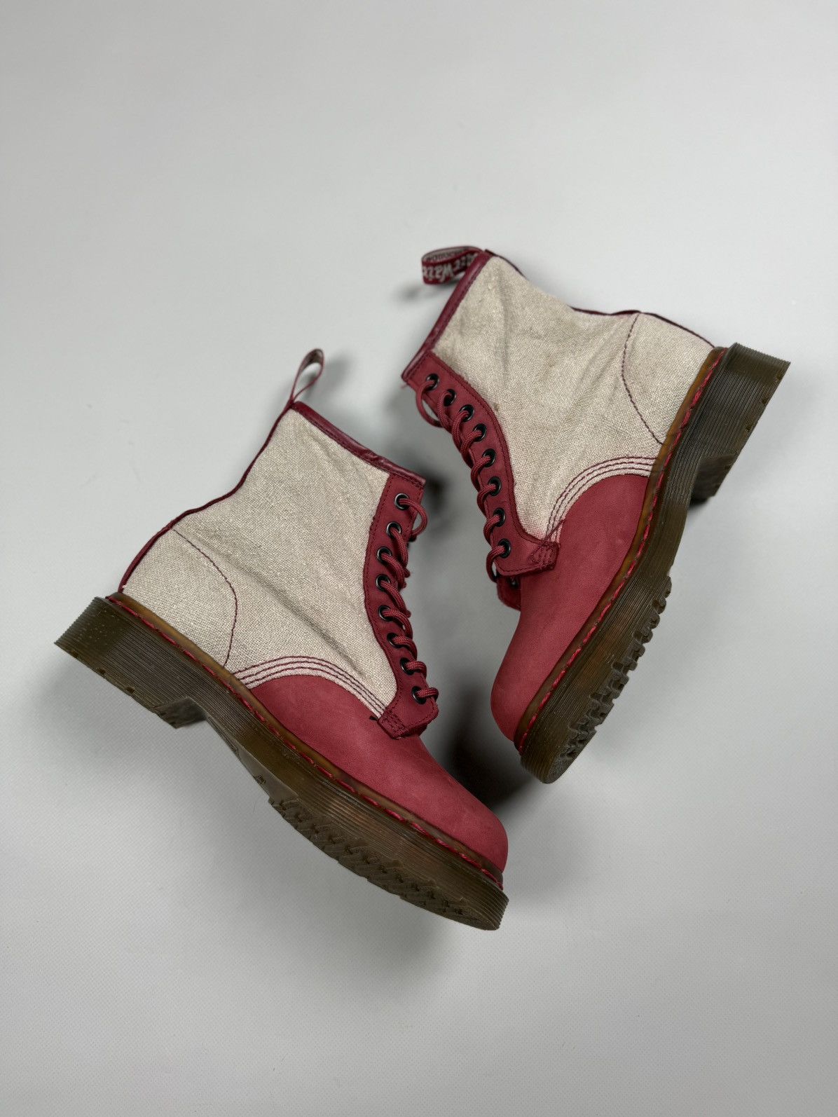 Dr. Martens Dr. Martens 1460 Ladies Leather Combat Boots Shoes Size US 6 / IT 36 - 20 Thumbnail