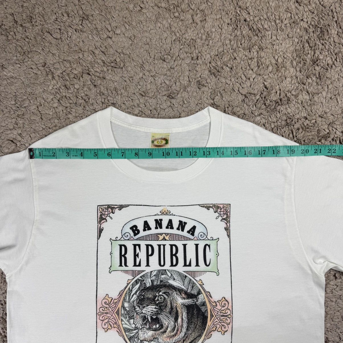 Banana Republic Vintage Banana Republic Safari& Travel Tiger Graphic T-shirt Size US L / EU 52-54 / 3 - 14 Thumbnail