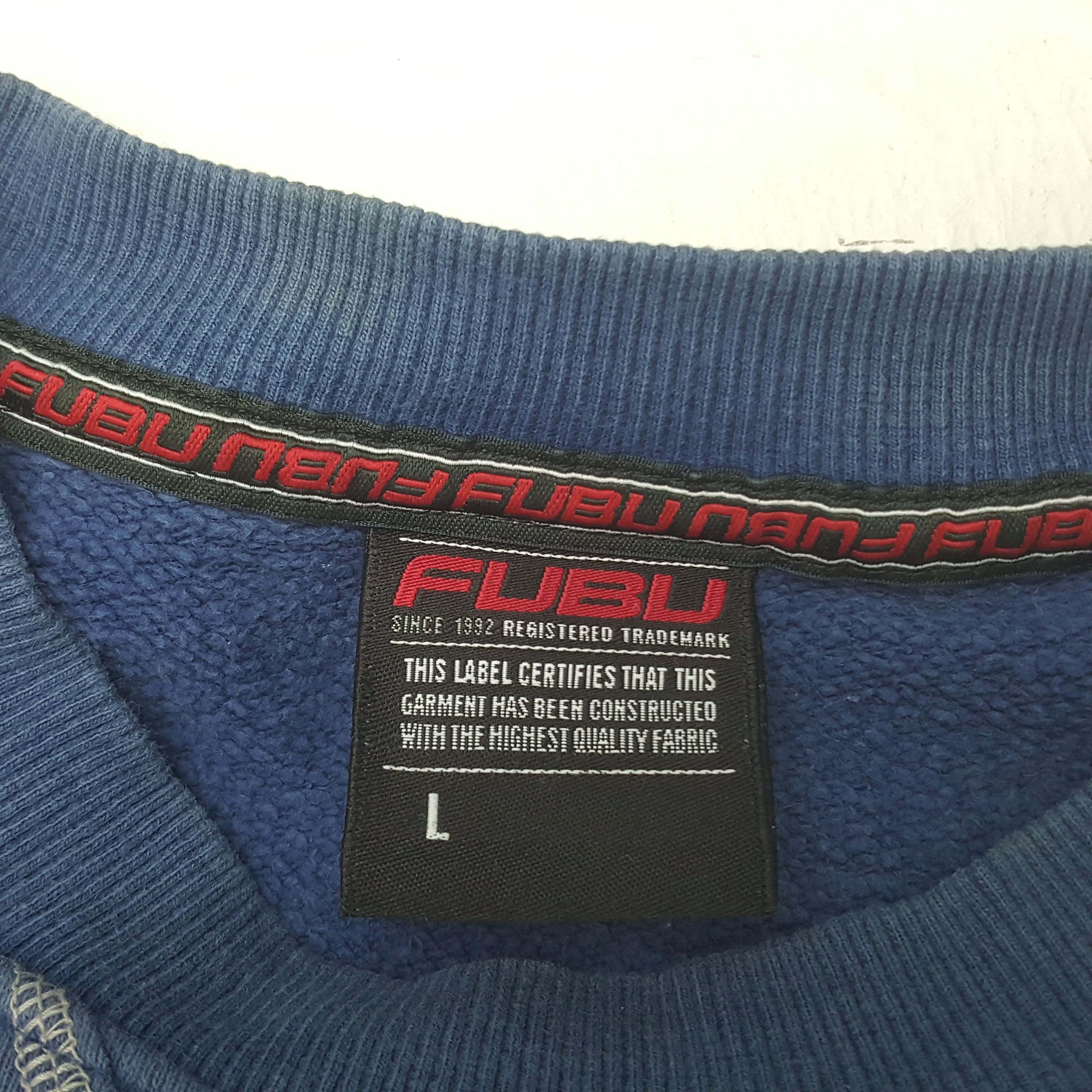 Fubu × Vintage Vintage Fubu Sweatshirt Size US L / EU 52-54 / 3 - 5 Thumbnail