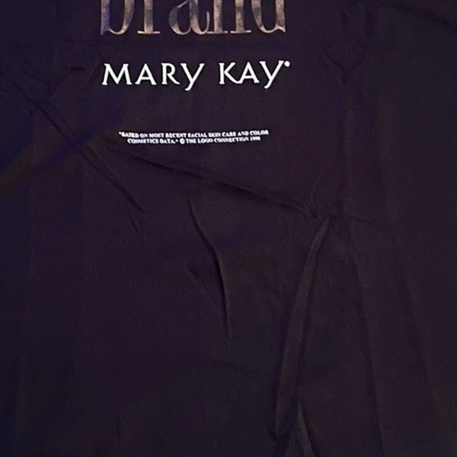 Vintage Mary Kay | Vintage 1998 Black Shirt Best Brands Letter Y2K Size L / US 10 / IT 46 - 6 Thumbnail