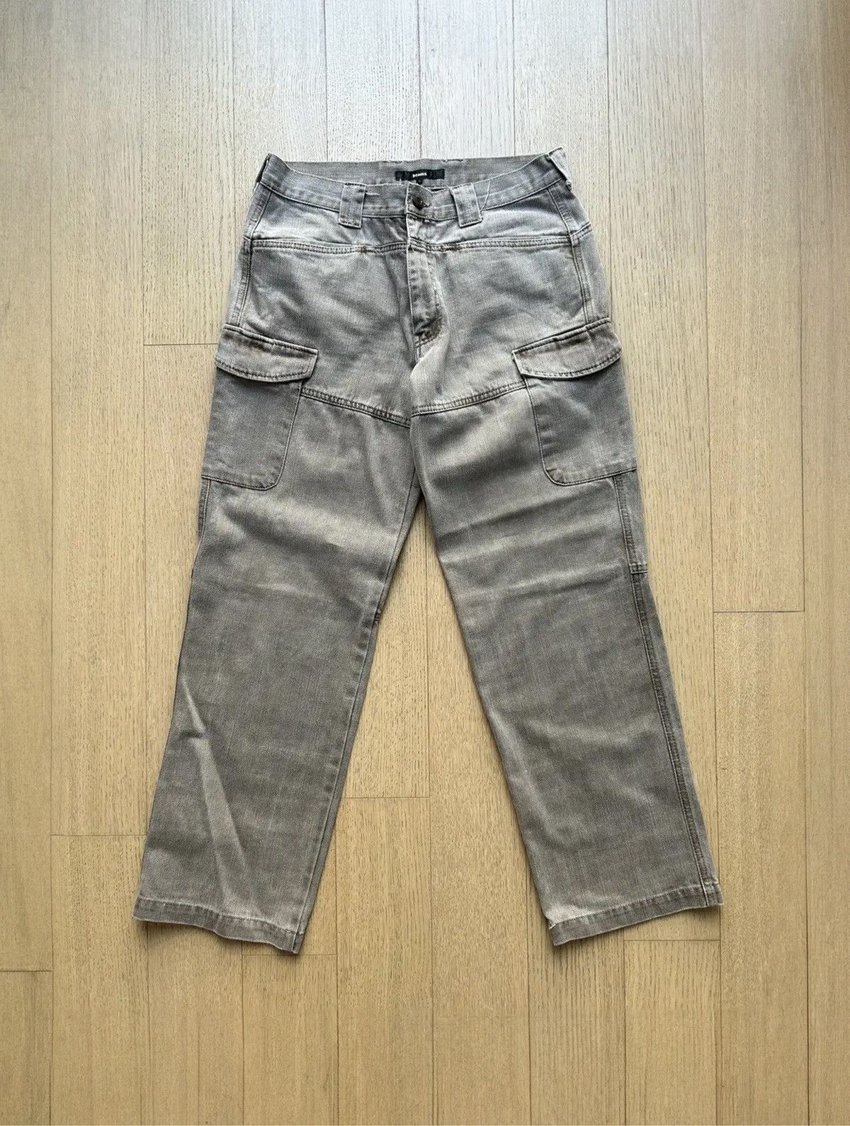 Image of Beams Plus Beans Vintage Japan Cargo Workwear Pants in Light Brown, Men's (Size 33)