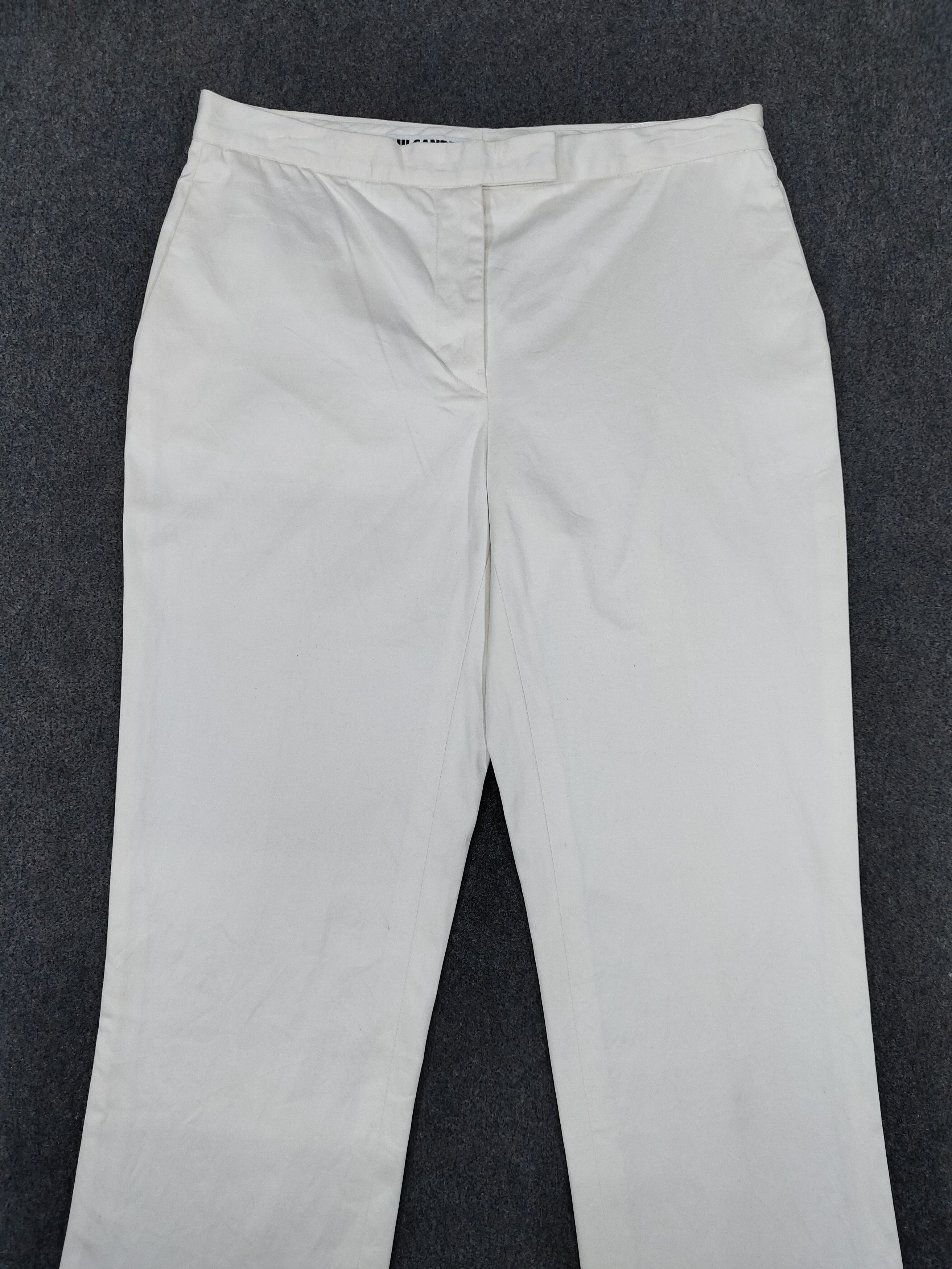 Jil Sander Jil Sander- Minimalist Tailored Clean Cut Trousers Size 29" - 2 Thumbnail