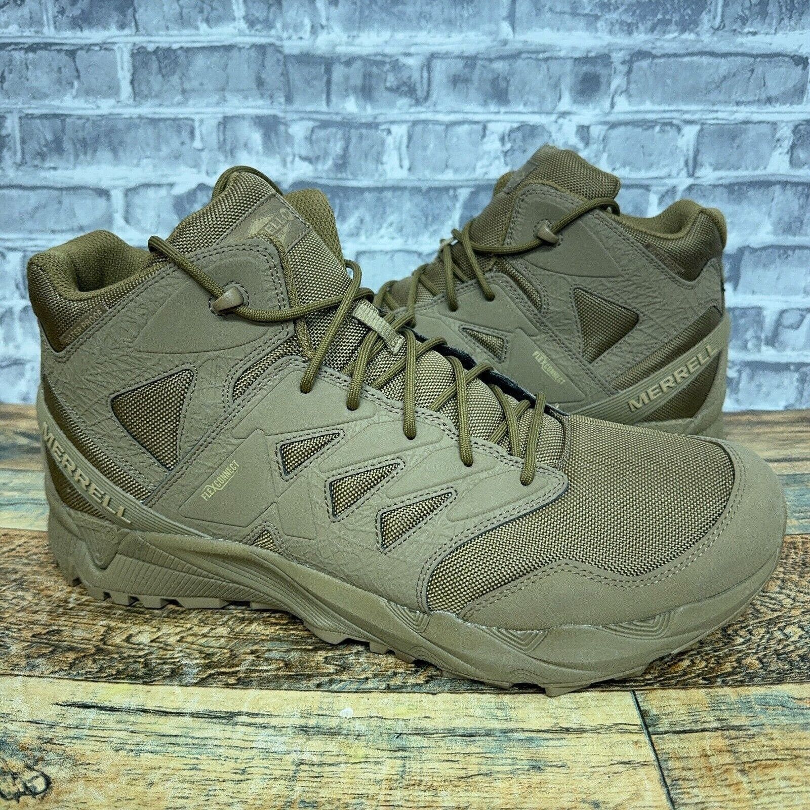 Merrell Merrell Agility Peak Mid Tactical Coyote Brown Boots Mens | Grailed