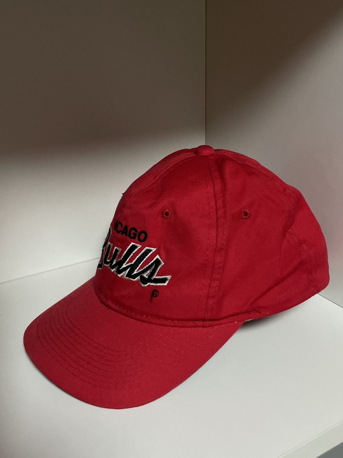 NBA Rare VNTG Chicago Bulls Rare hat Dline Blackdoom NBA Y2K Size ONE SIZE - 7 Thumbnail