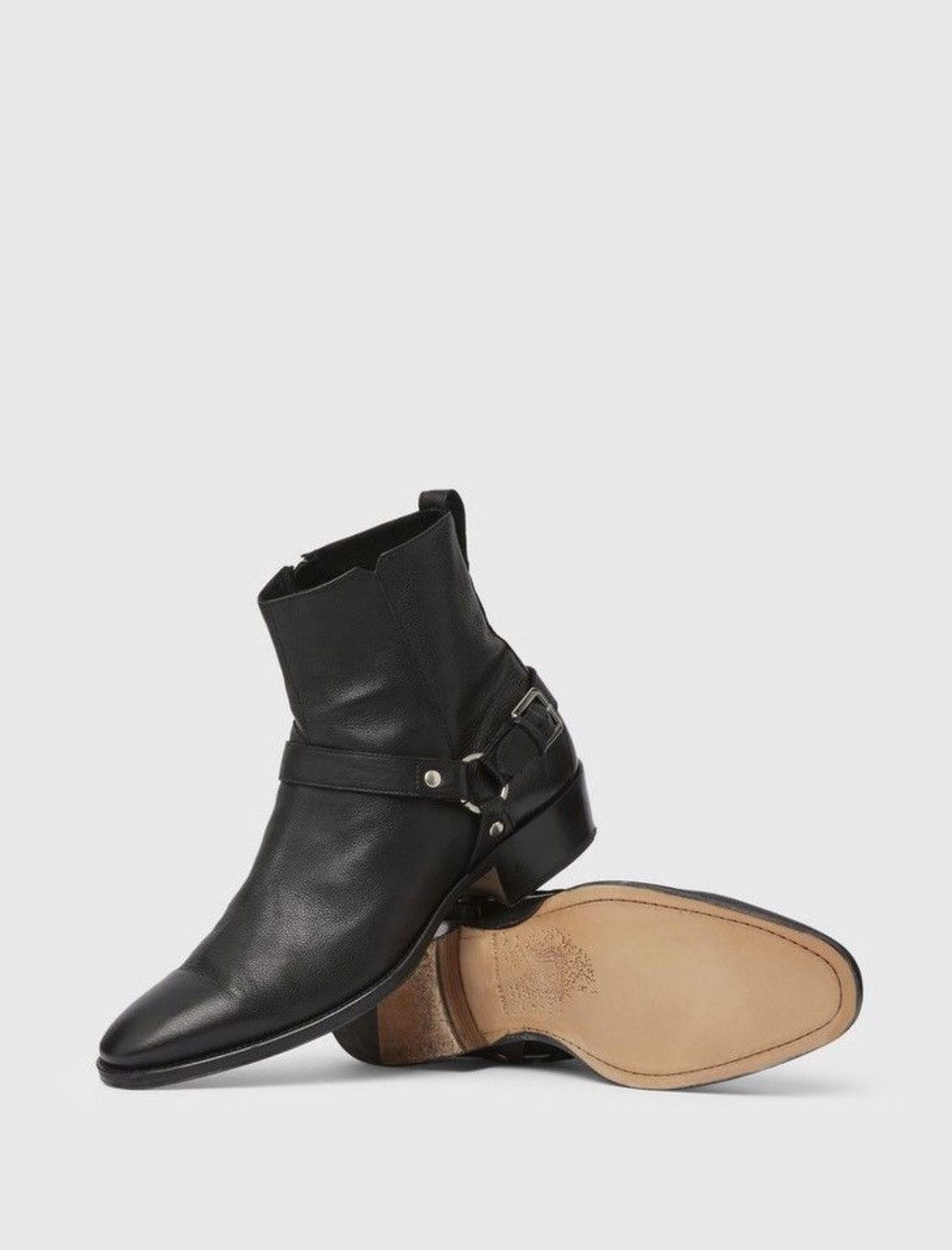 John Varvatos Ludlow Harness Boot. Size 11 Size US 11 / EU 44 - 4 Thumbnail