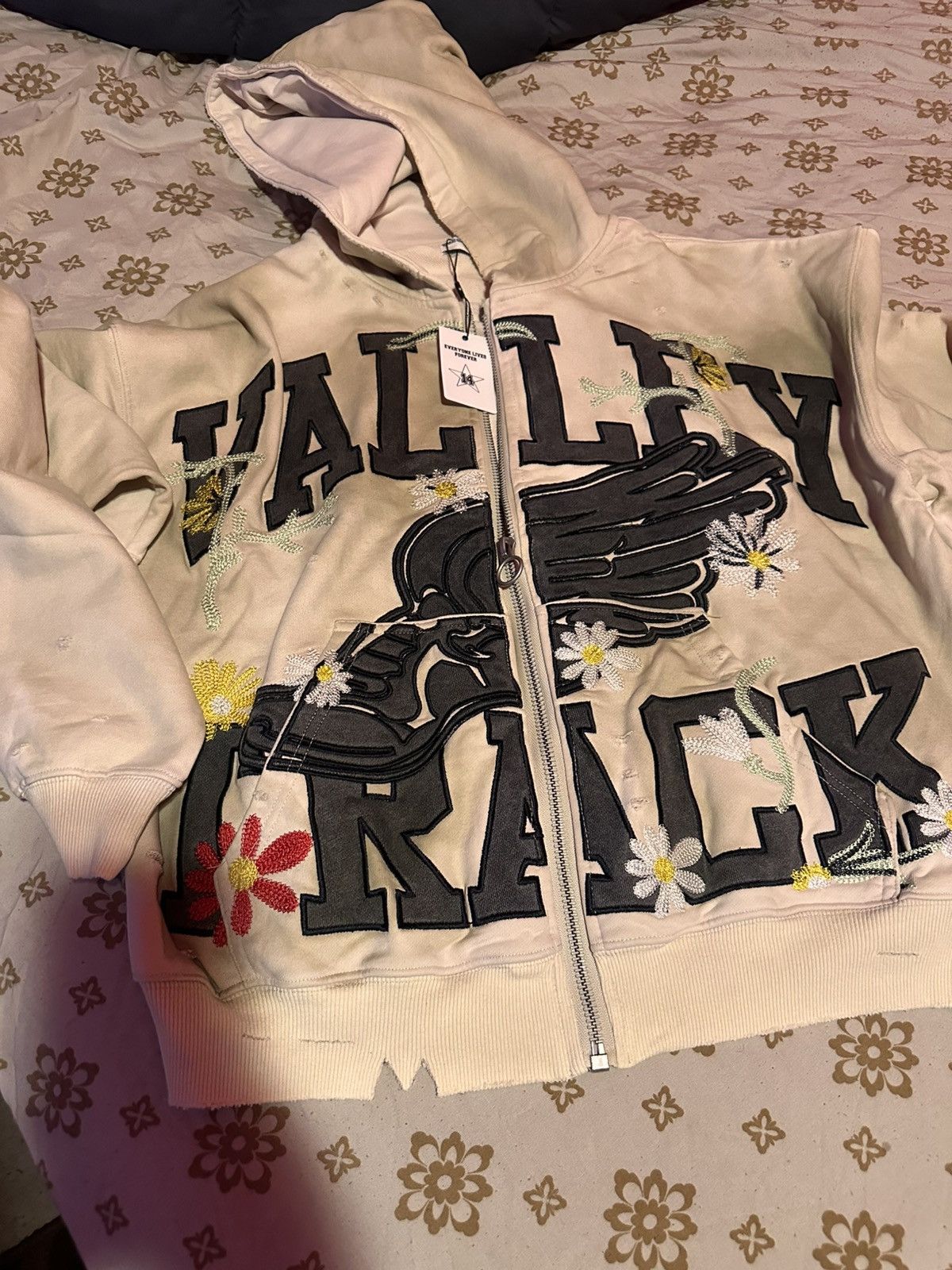 Vale VALE FOREVER HOODIE 'BONE GARDEN' Size US L / EU 52-54 / 3 - 4 Thumbnail